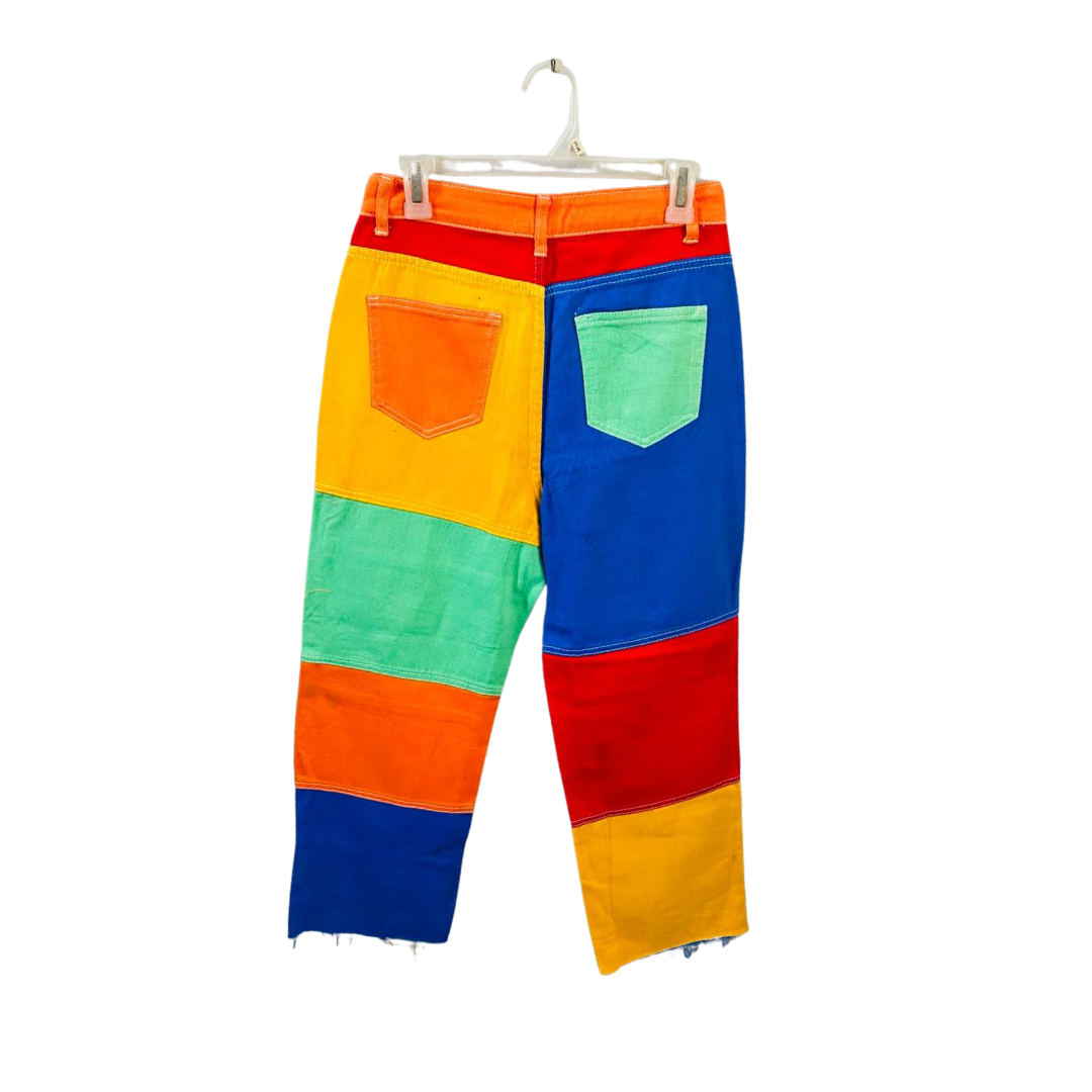 SHEIN | Block Colorful Jeans for Women |