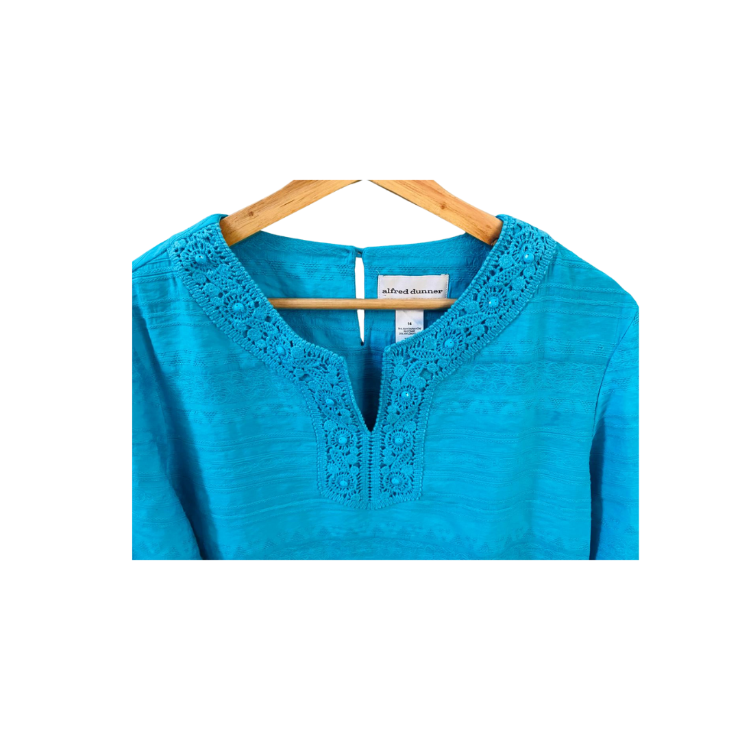 Alfred Dunner | Blue Kurti for Women |