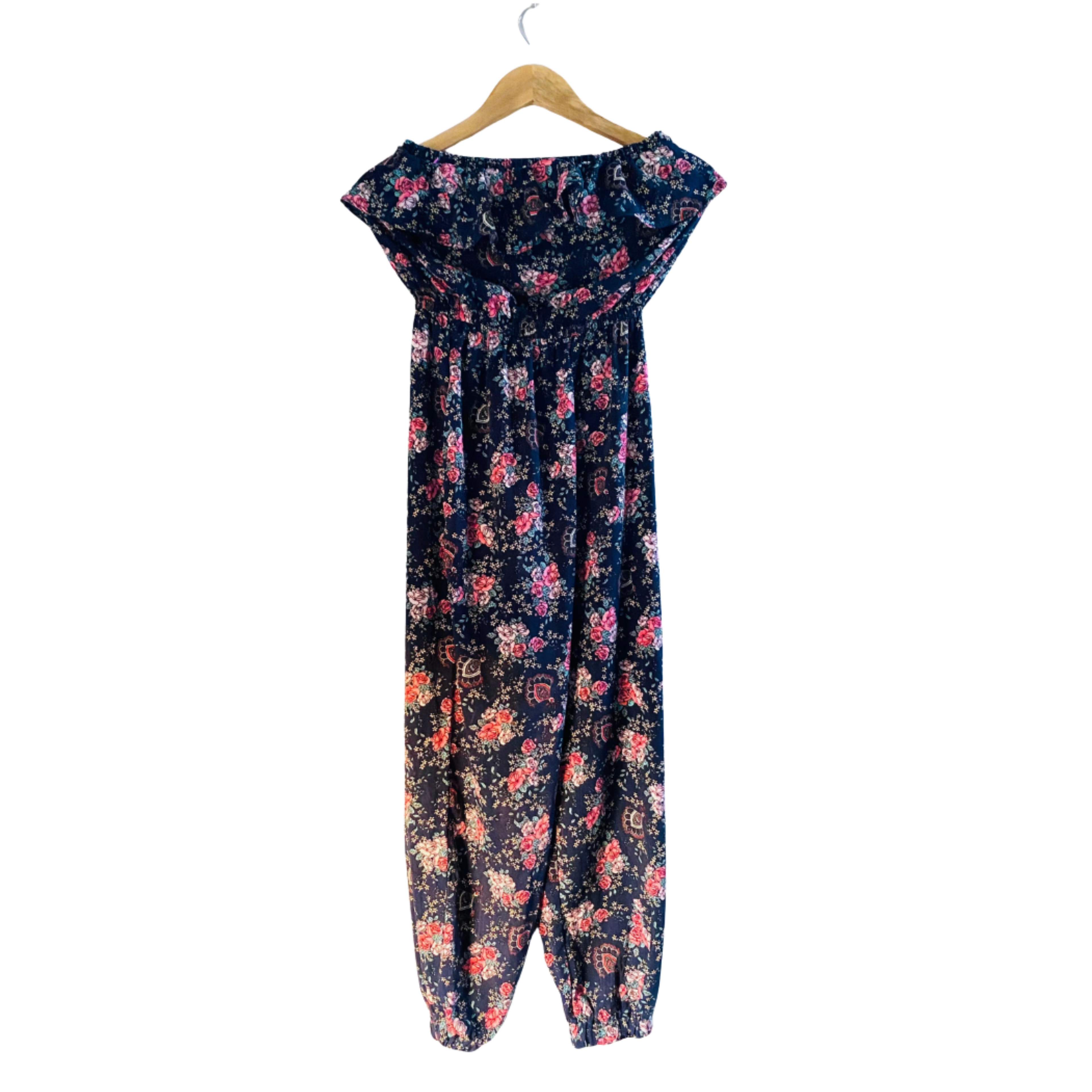 Floral Print Off-Shoulder Suit for Women