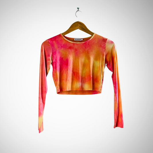 The Tie-Dyed Sunset Long-sleeved | Top for Women |