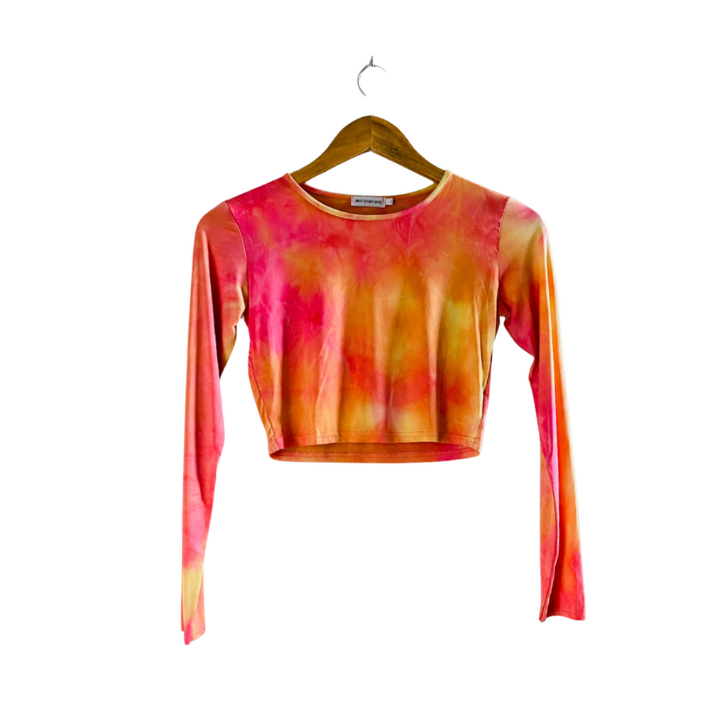 The Tie-Dyed Sunset Long-sleeved | Top for Women |