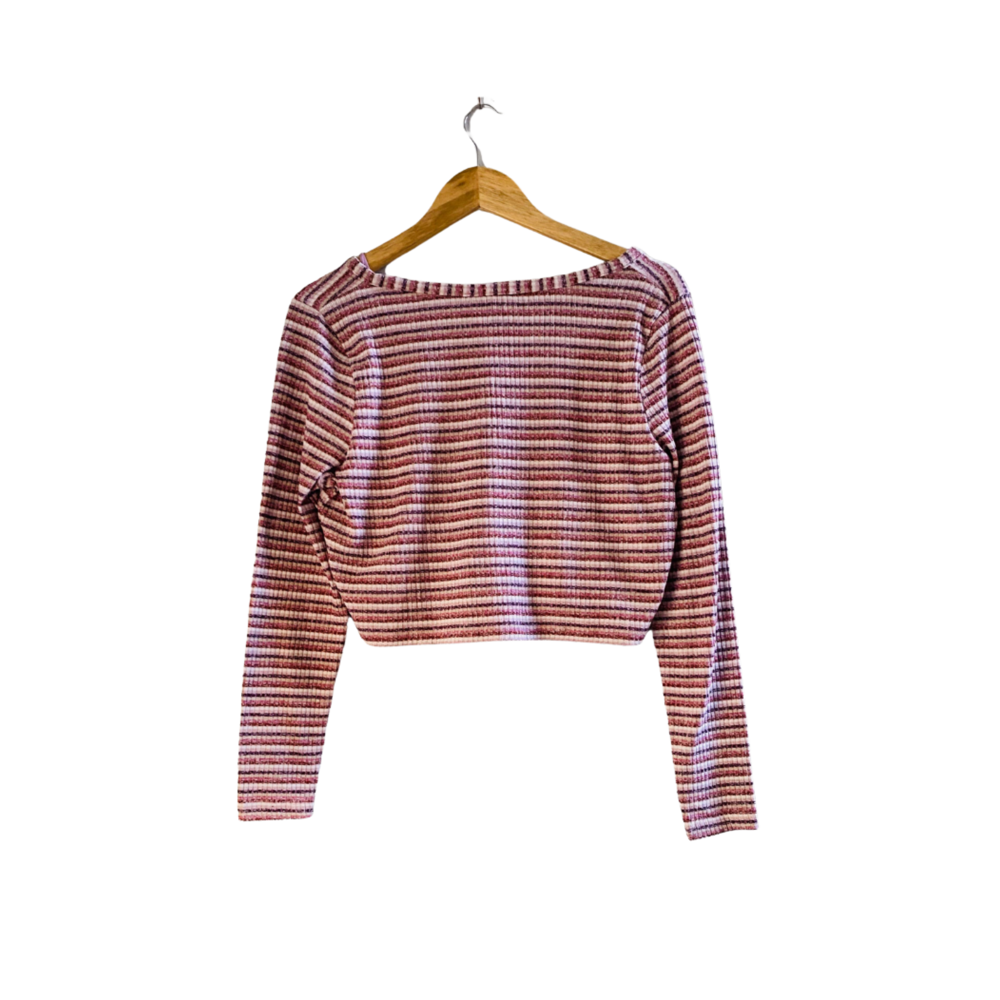 PRIMARK Lone Sleeve Stripped Crop | Top for Women |
