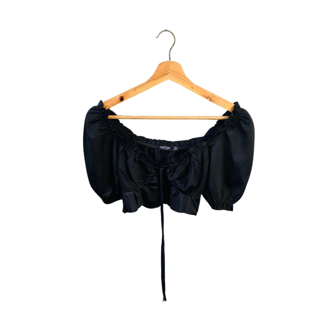 Nasty Bal | Lace-up Bow Blouse | TO-BL-87 |