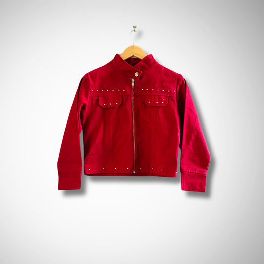 Red Wine Bomber | Jacket for Women