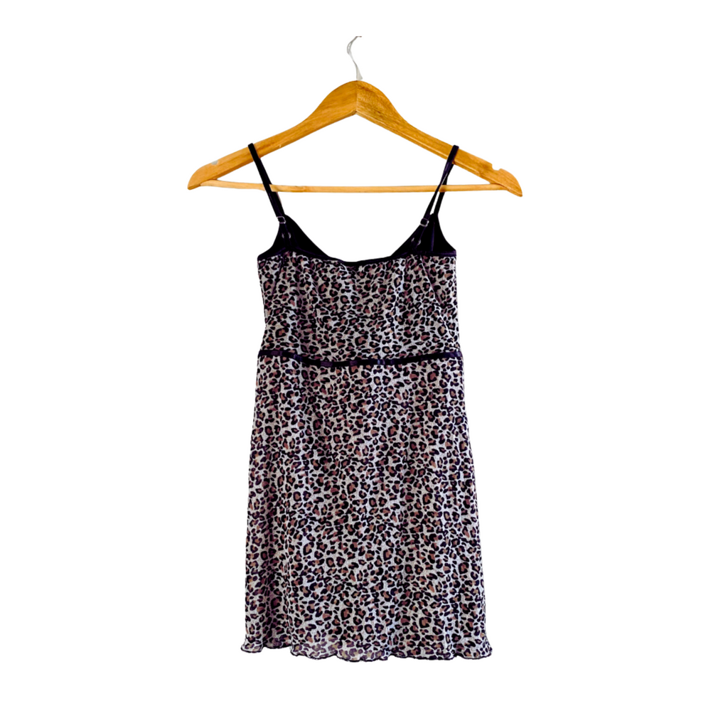 Black Leopard Shoulder-Off Night | Dress for Women |