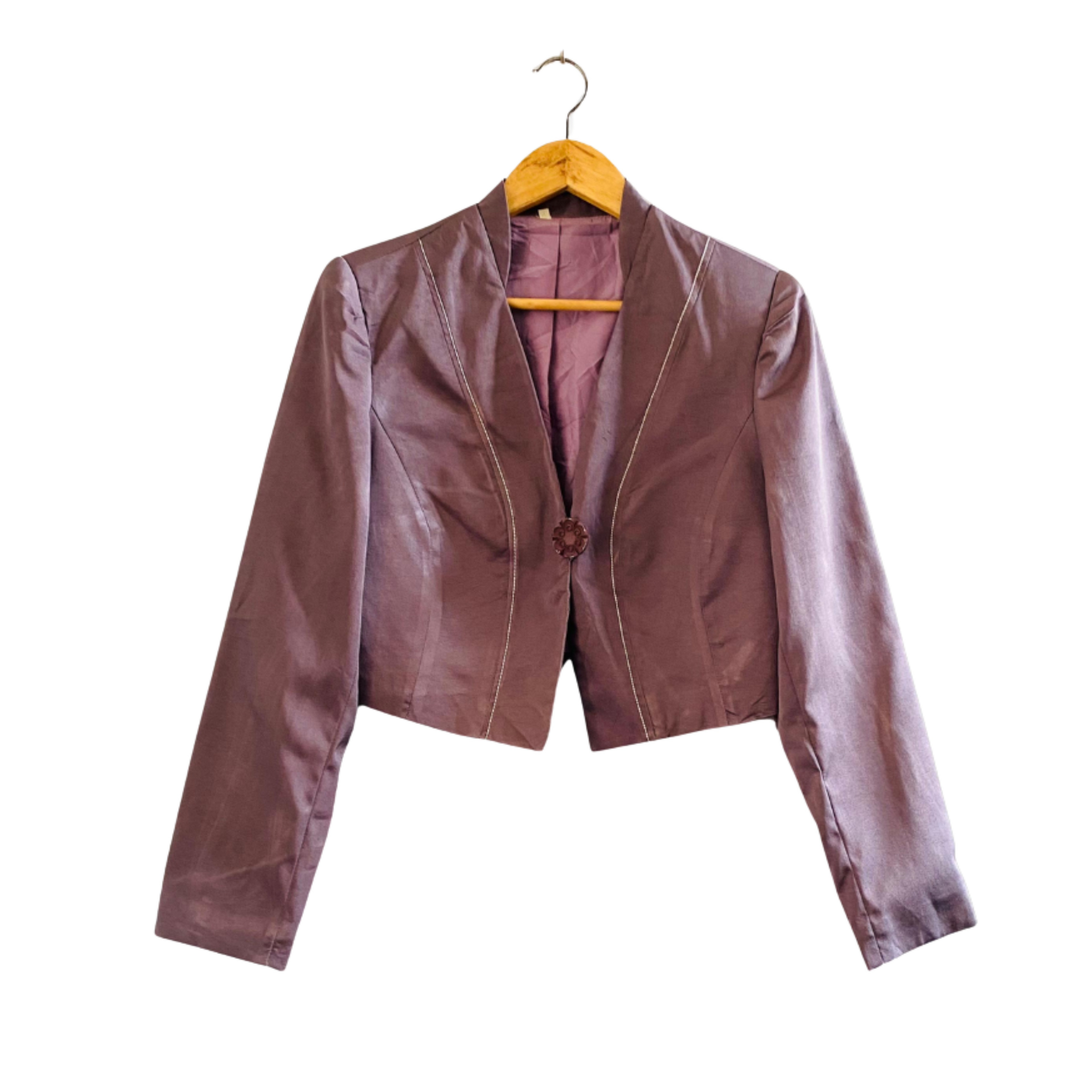 One-Button Coat for Women