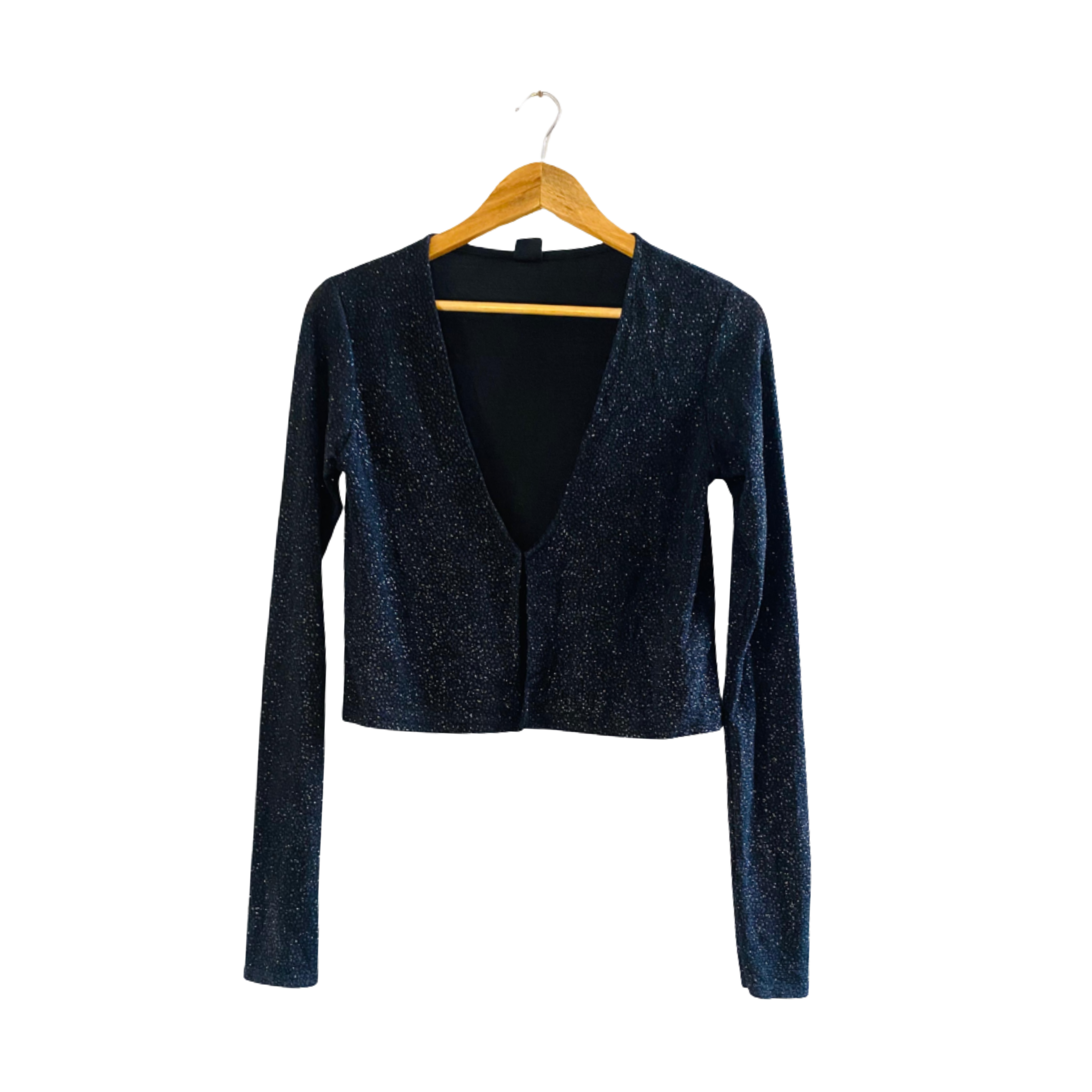 V-Neck Glitter Black | Dress for Women |
