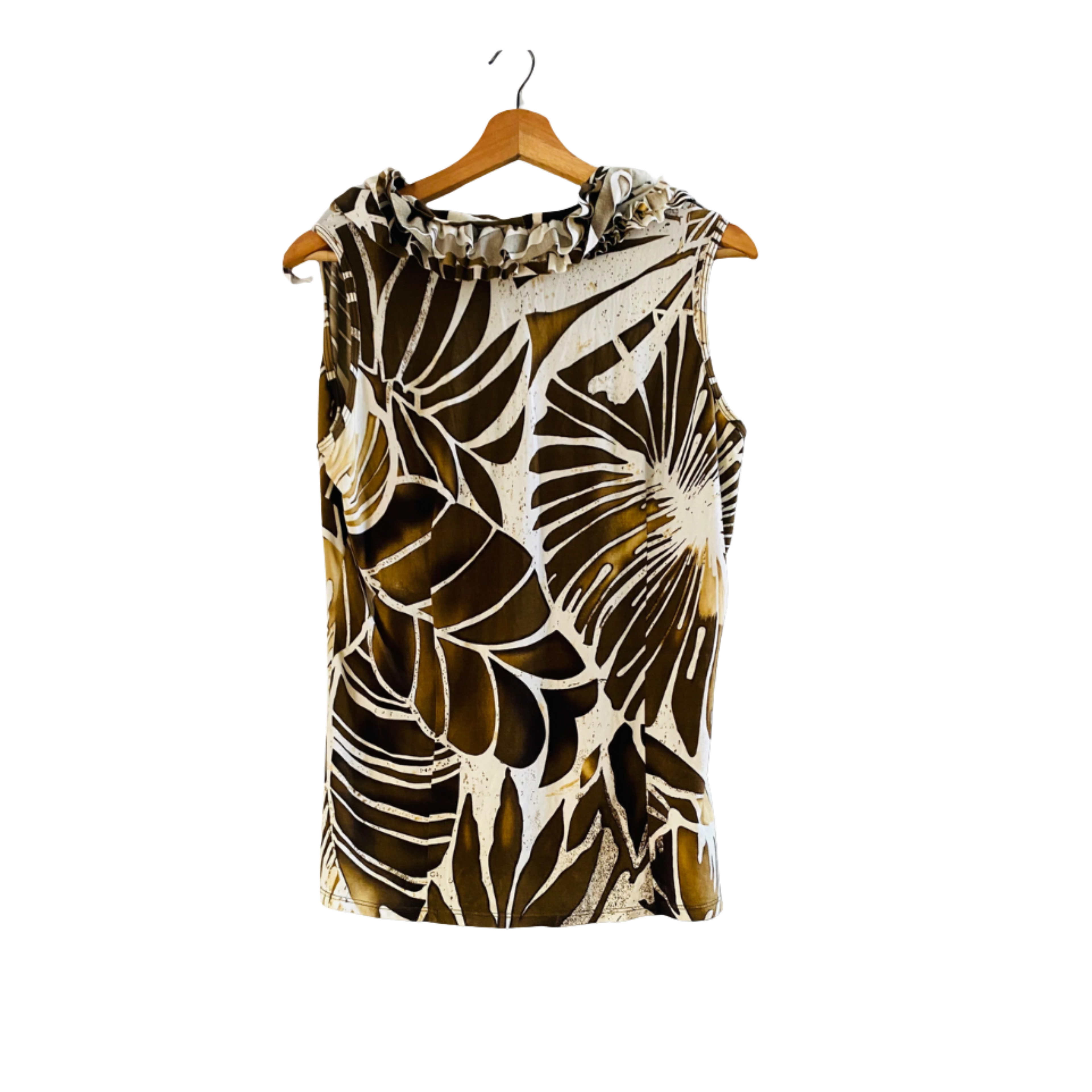 Gorgeous Black & White Floral Mesh | Top for Women |