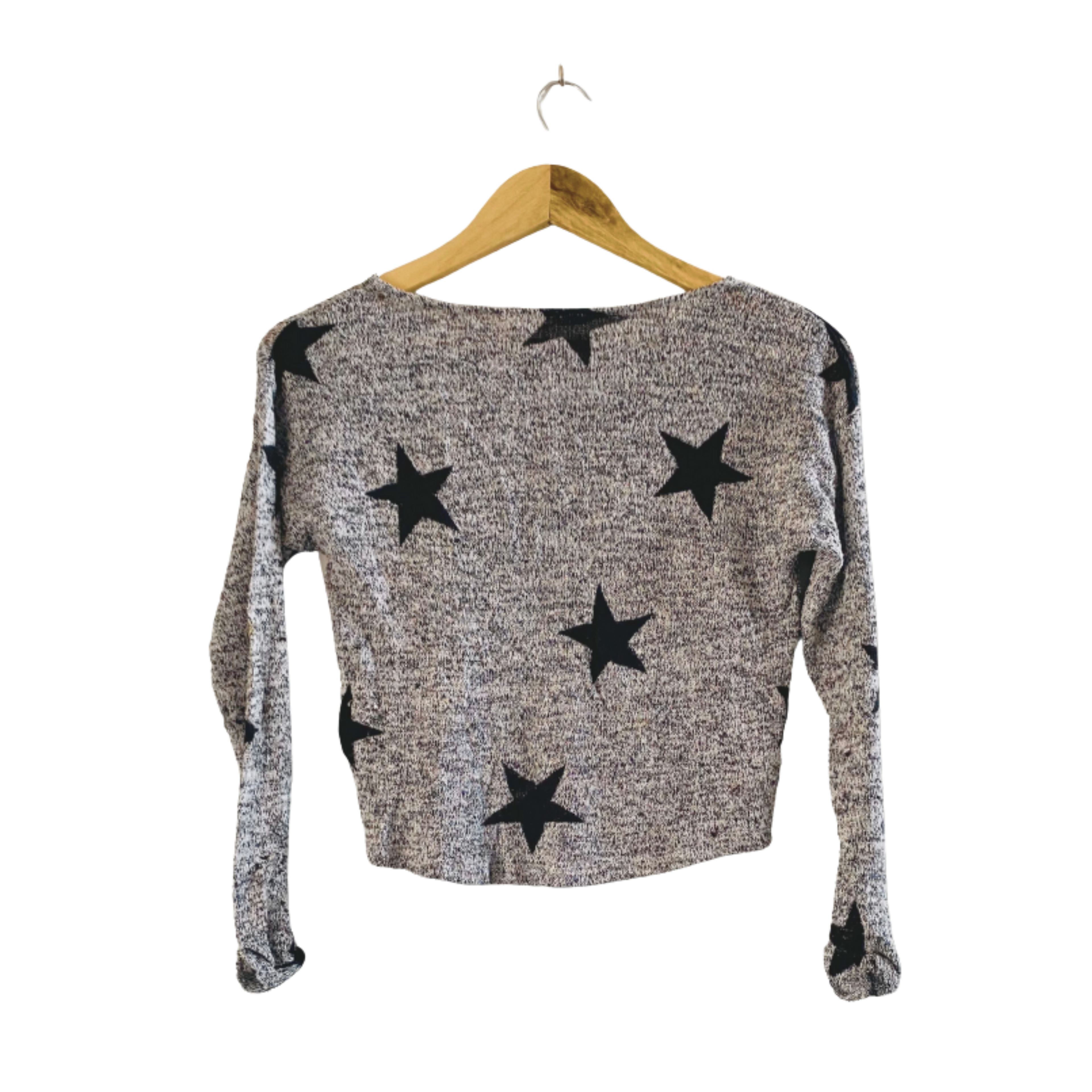 H&M Four-Grey Start | Top for Women |