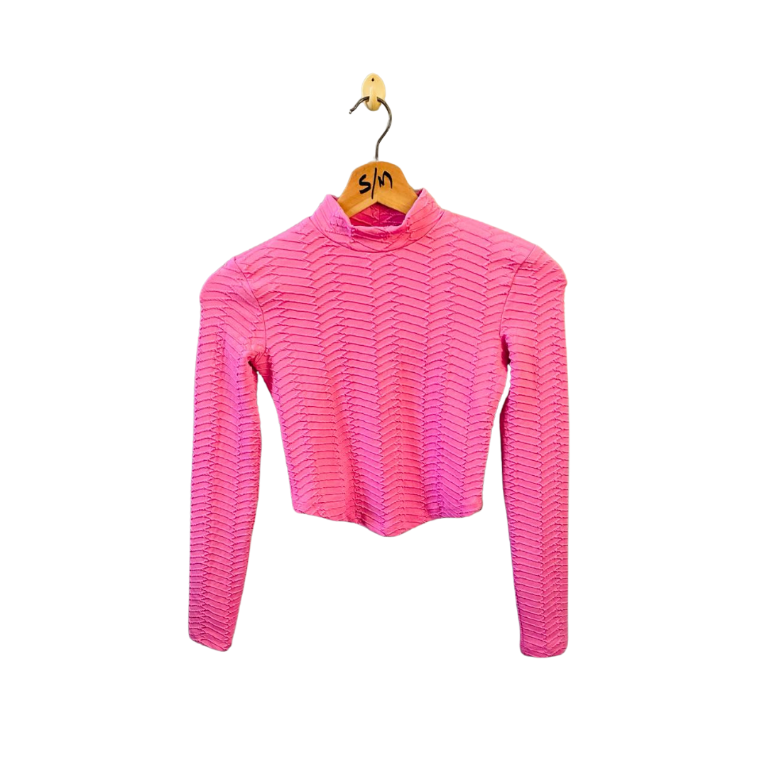 BERSHKA | Long sleeve sweatshirt with texture | TO-PI-054 |