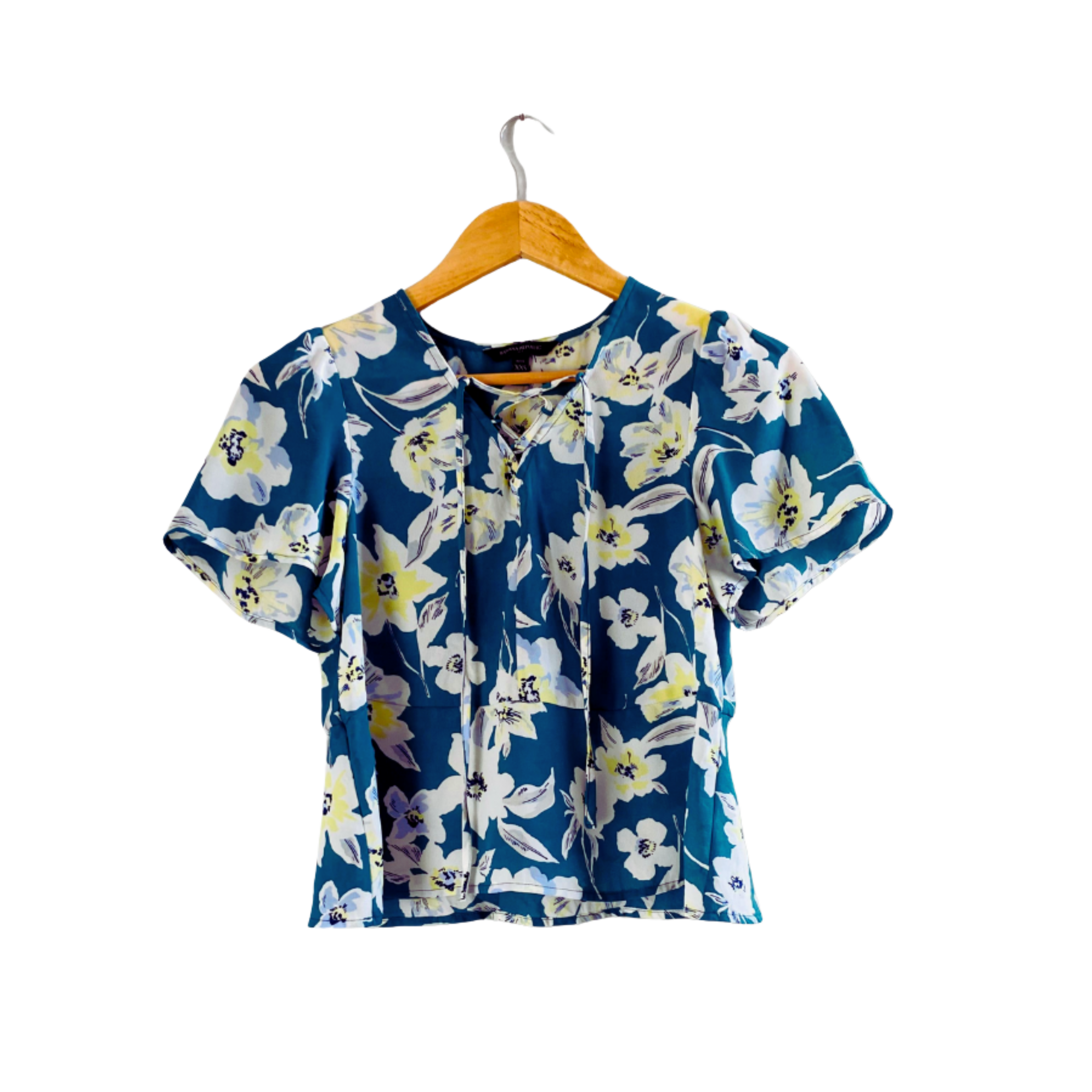 Green Floral Shirt for Women