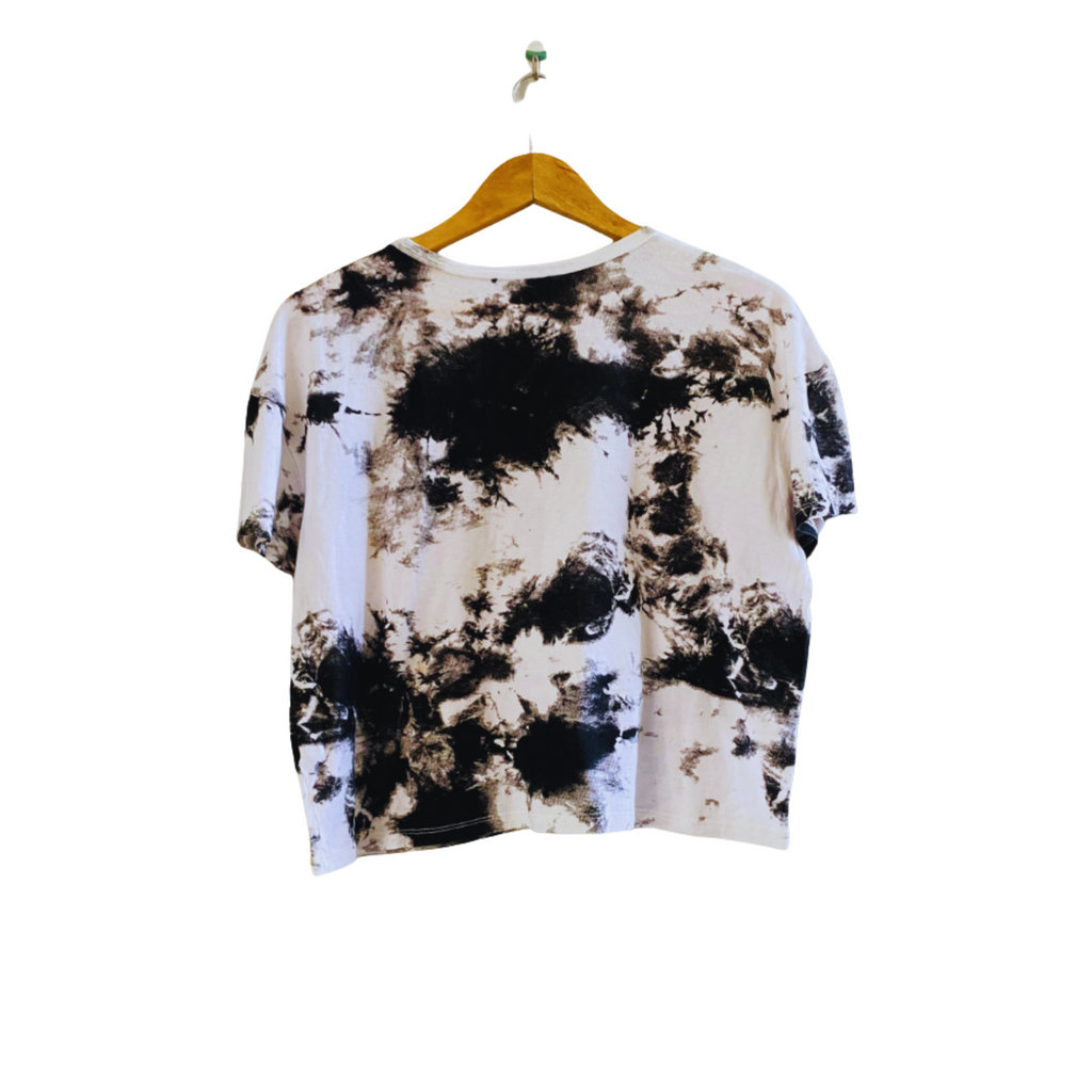 ZARA Black Marble T-Shirt | For Women |