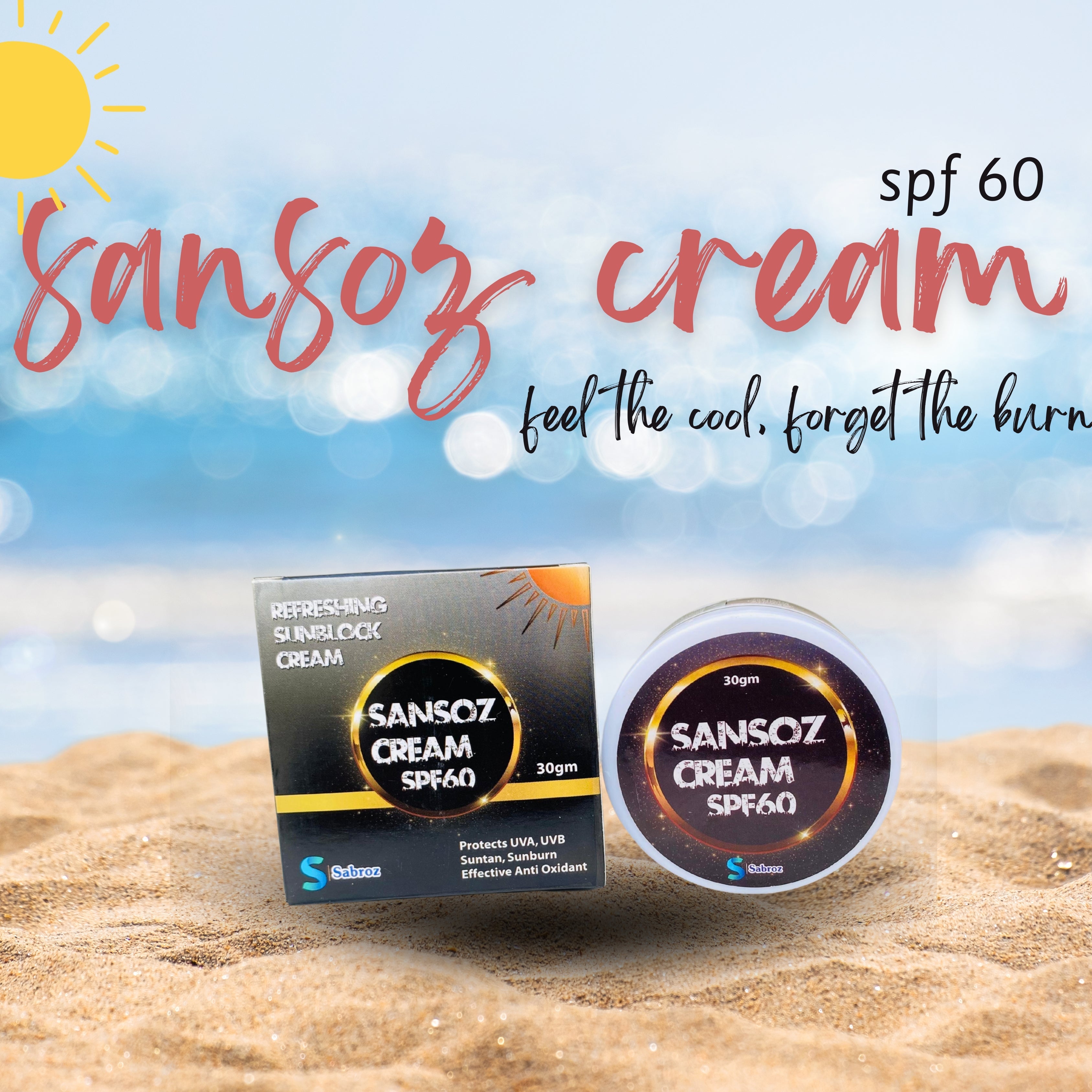 Sansoz cream Spf  60