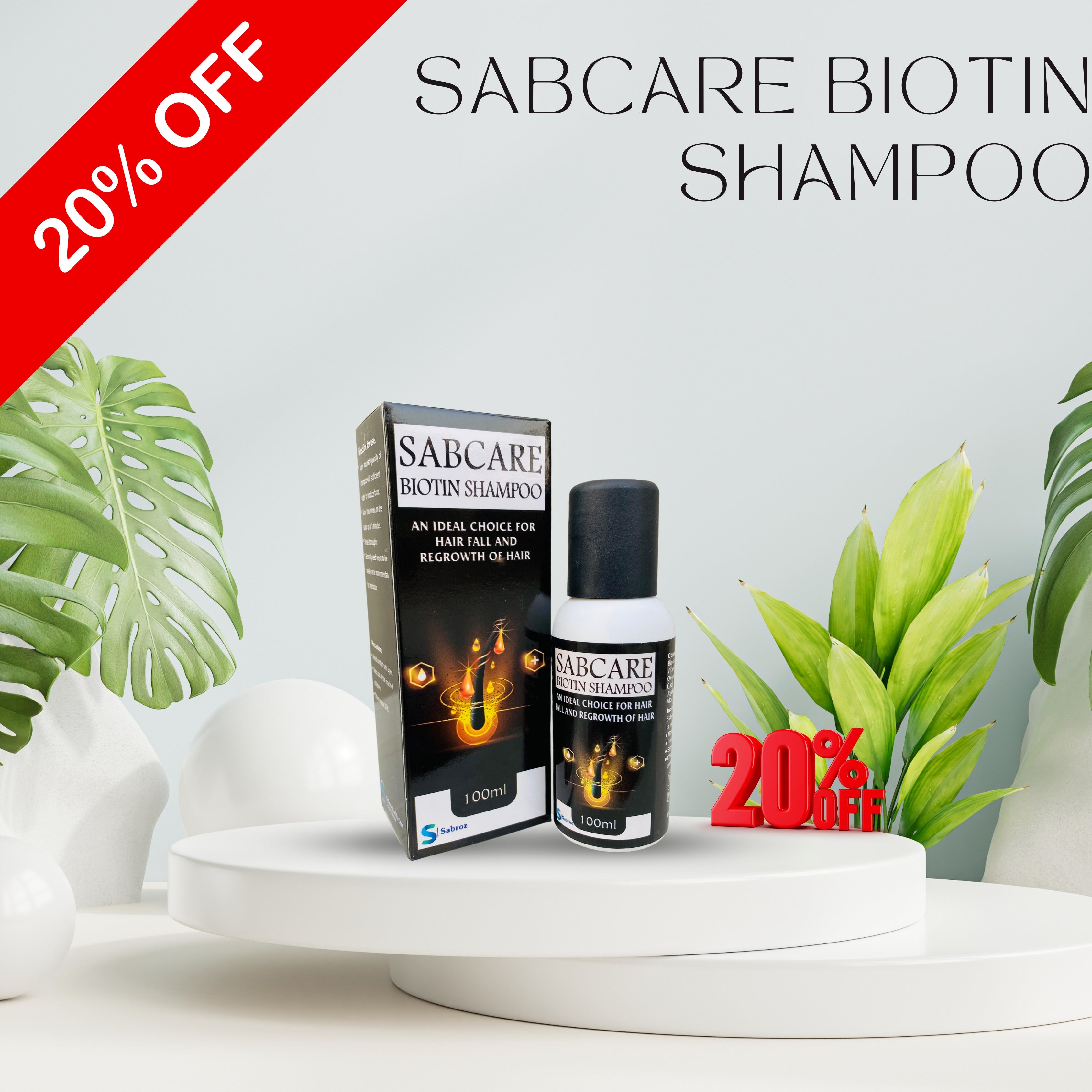 Sabcare Biotin shampoo