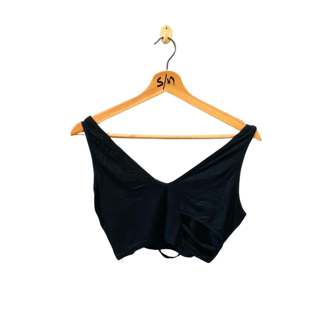 CIDER | Women's Black Crop-Top | TO-BL-026 |