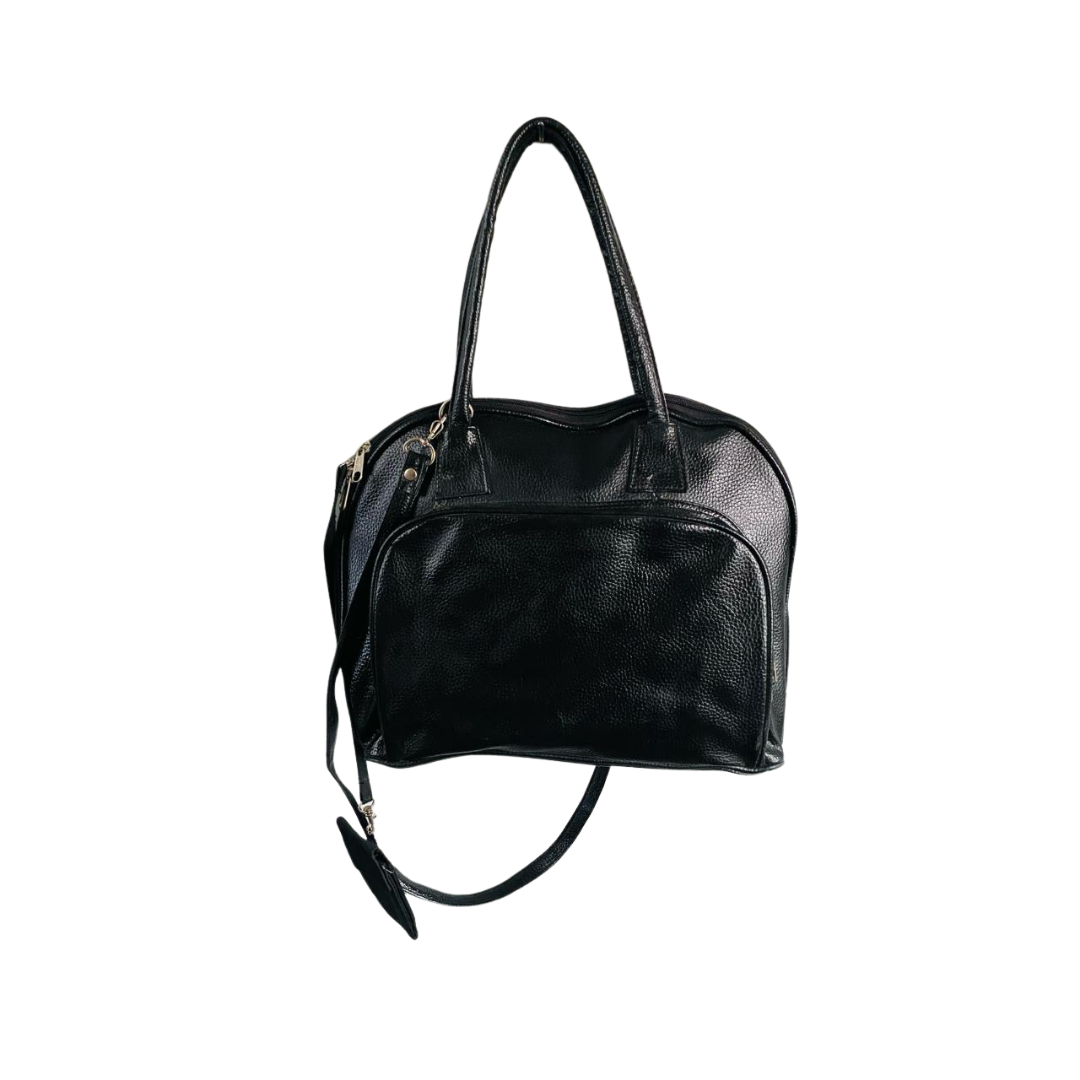 Black Shiny stylish handbags | HB-BL-005 |