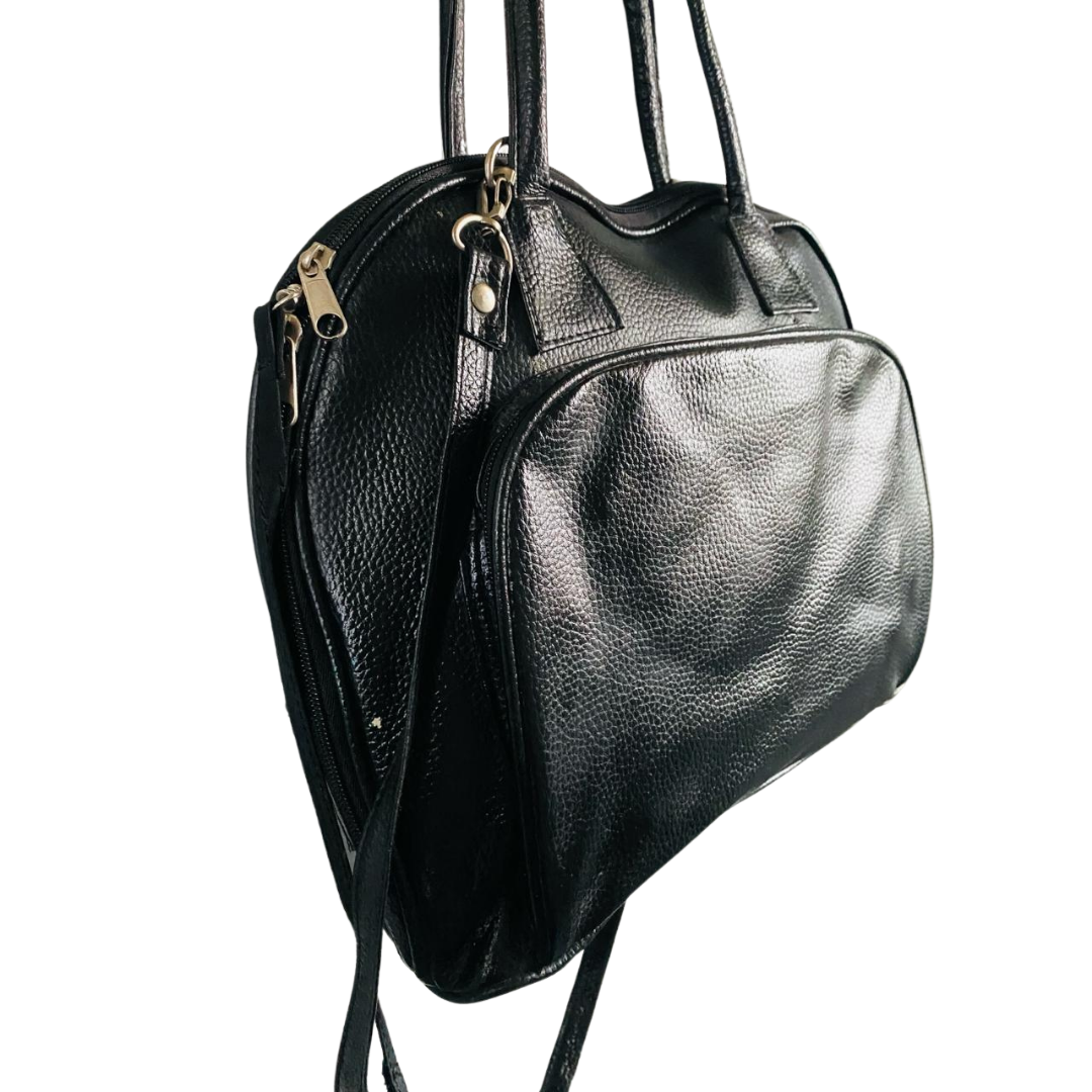 Black Shiny stylish handbags | HB-BL-005 |