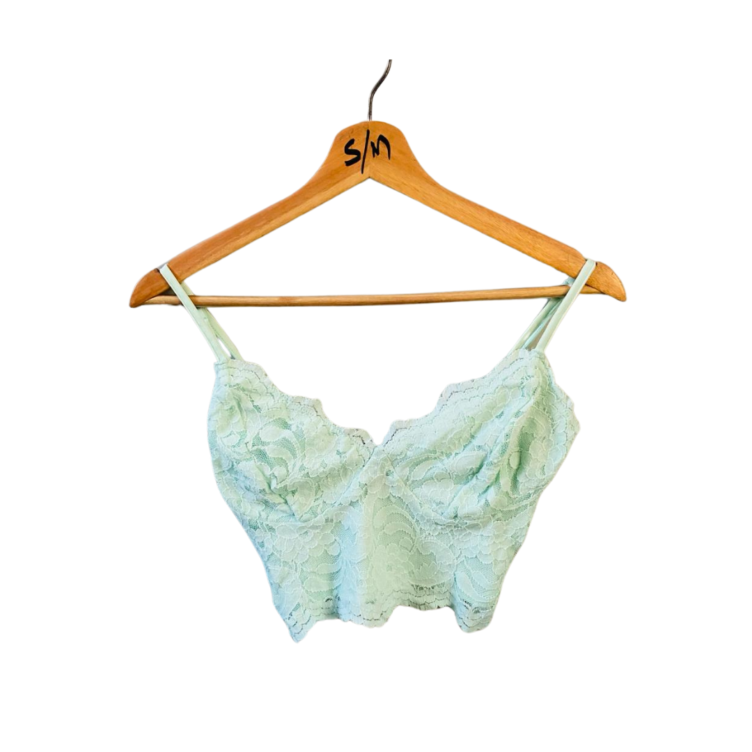 NEW LOOK | Mint Green Lace Bralette | TO-GR-049 |