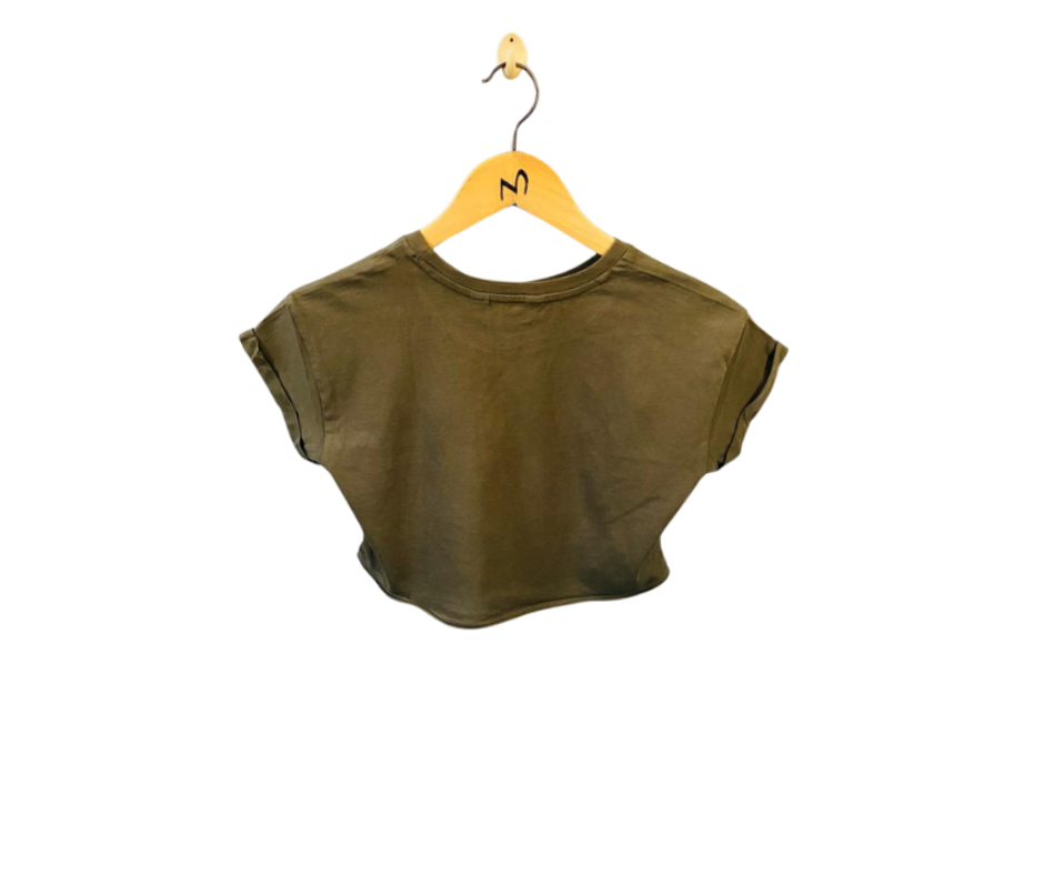 NEW LOOK | Simple looking Crop Top for girls | TO-GR-061 |