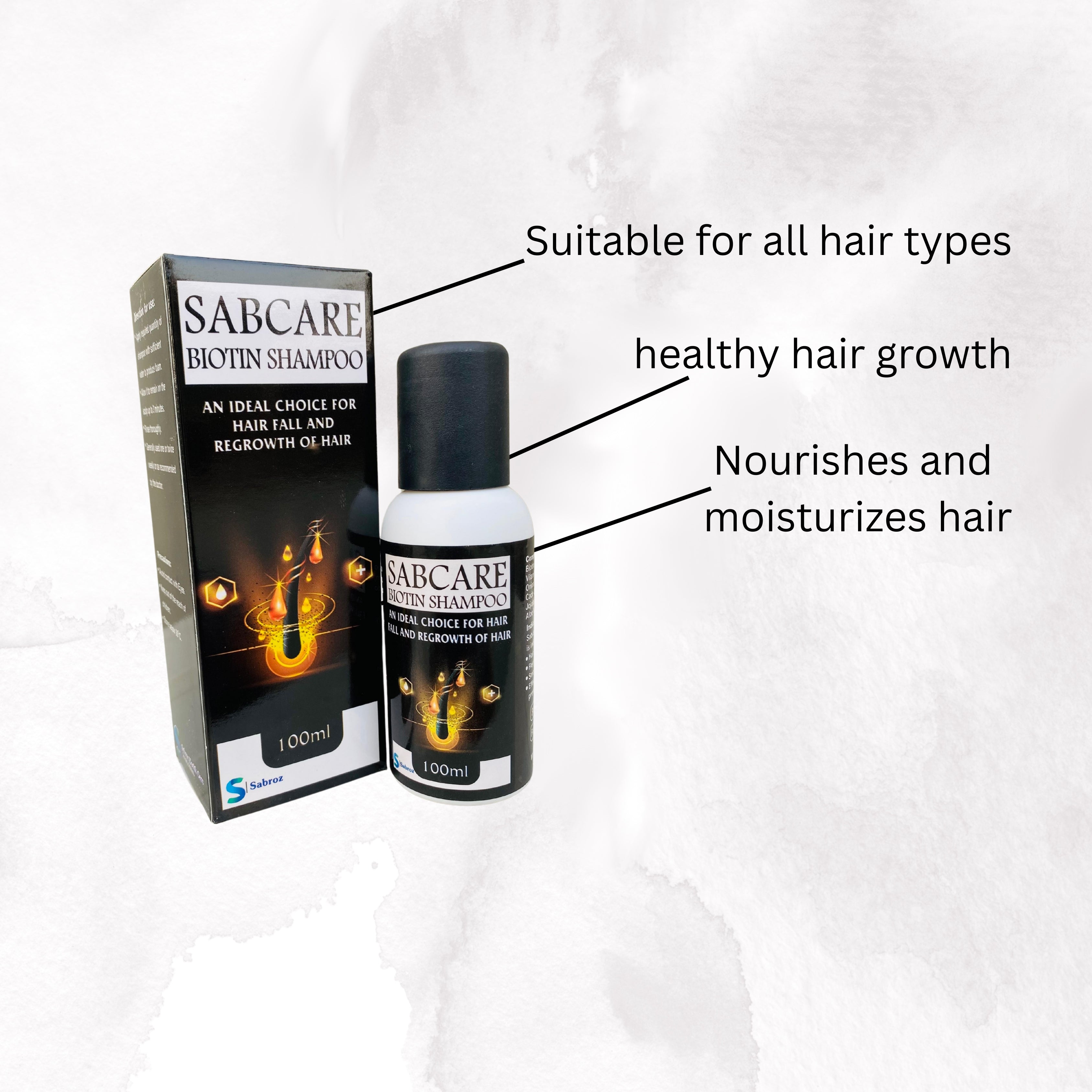 Sabcare Biotin shampoo