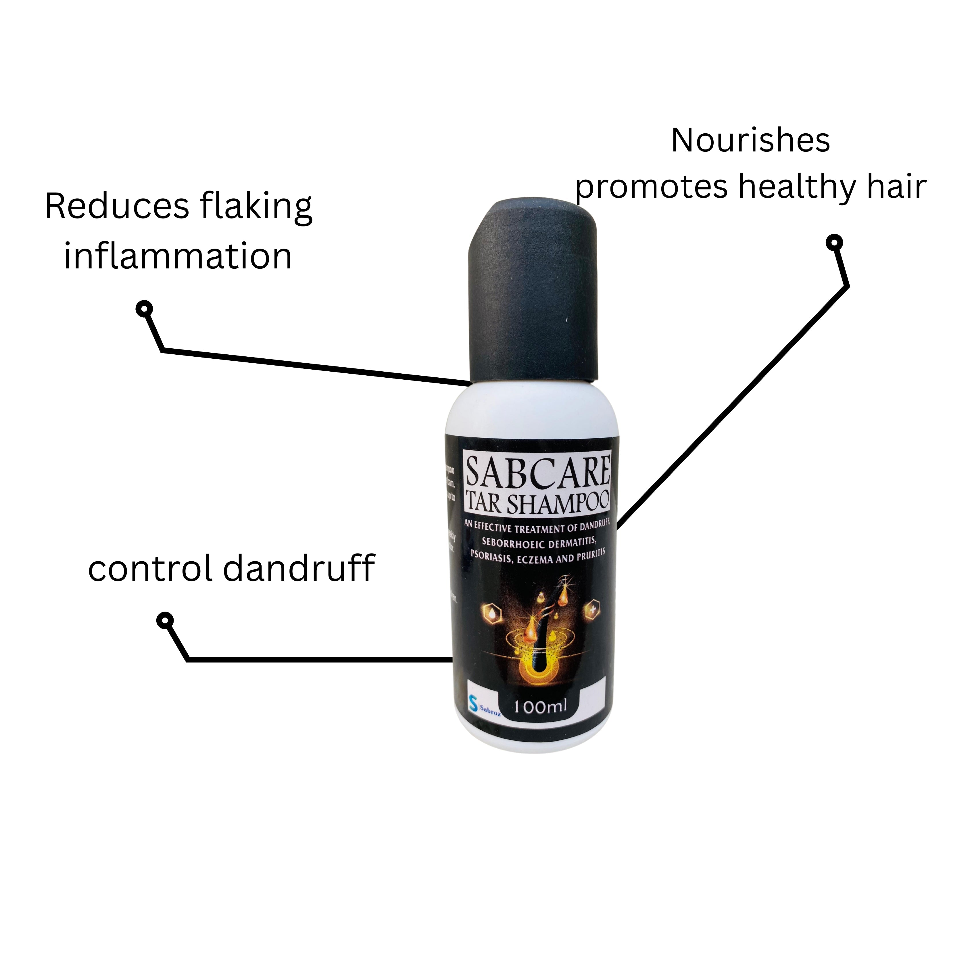 Sabcare Tar Shampoo