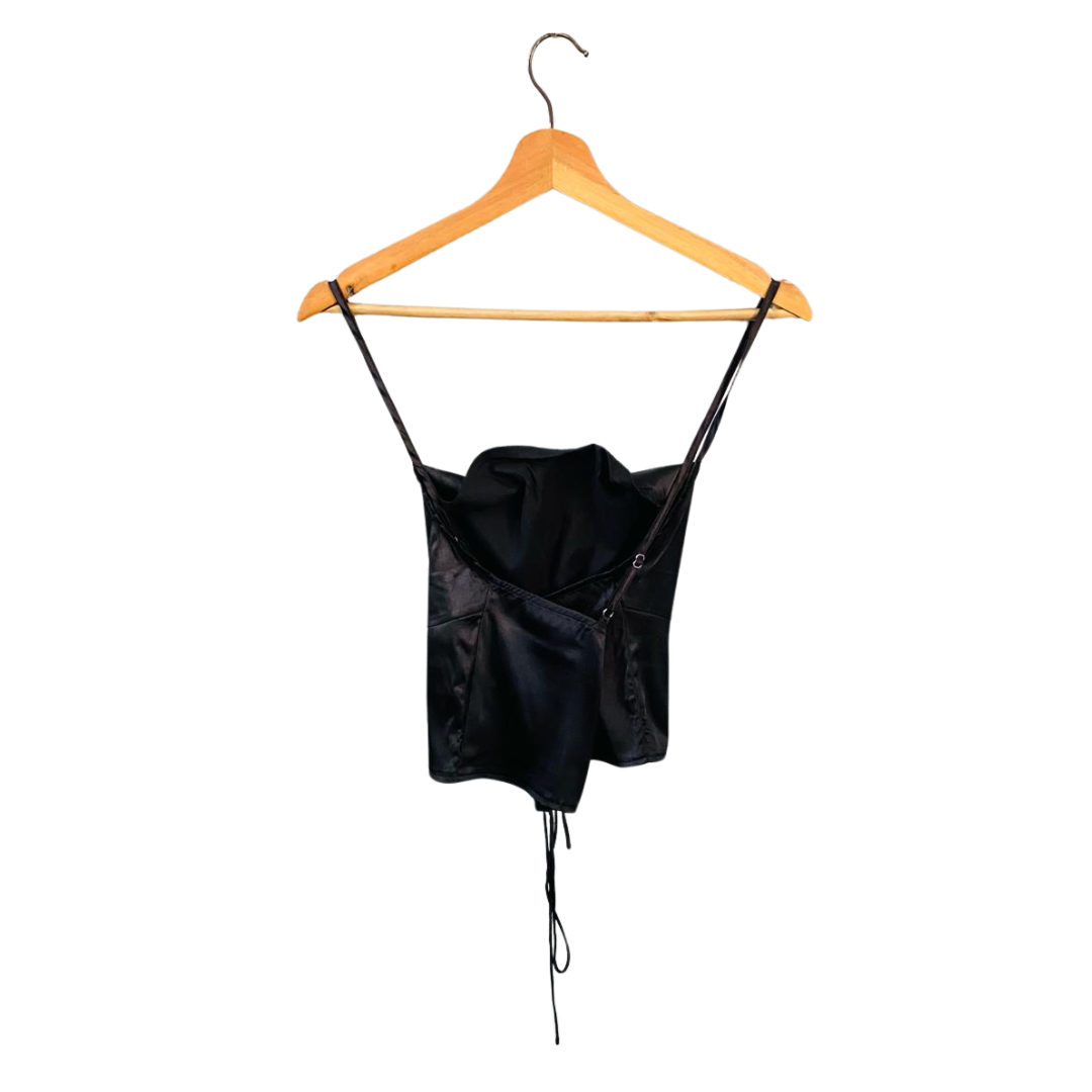 Pretty Little Thing | Black Lace corset top | TO-BL-035 |