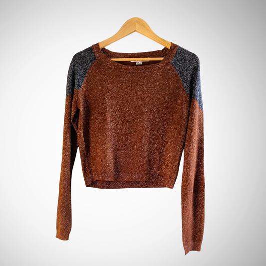 Glittered Cardigan Long Sleeves | Top for Women |