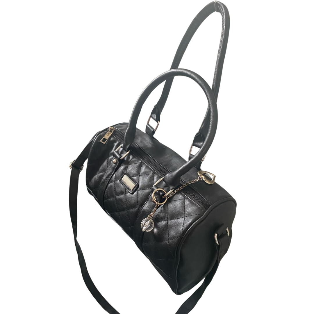 Black Cylinder | long handbags for women | HB-BL-007 |