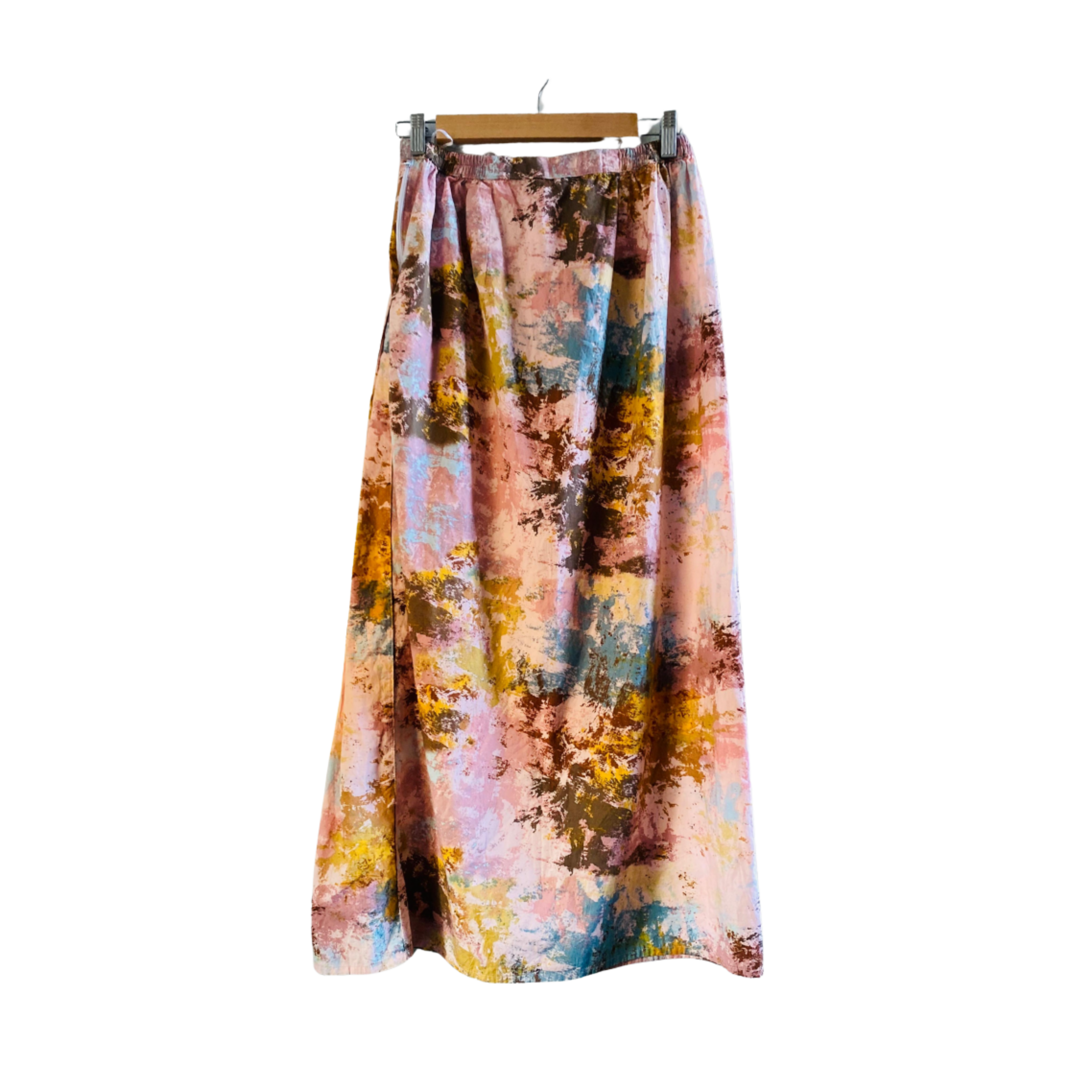Silk Cotton Long Skirt for Women | SK-MC-008 |