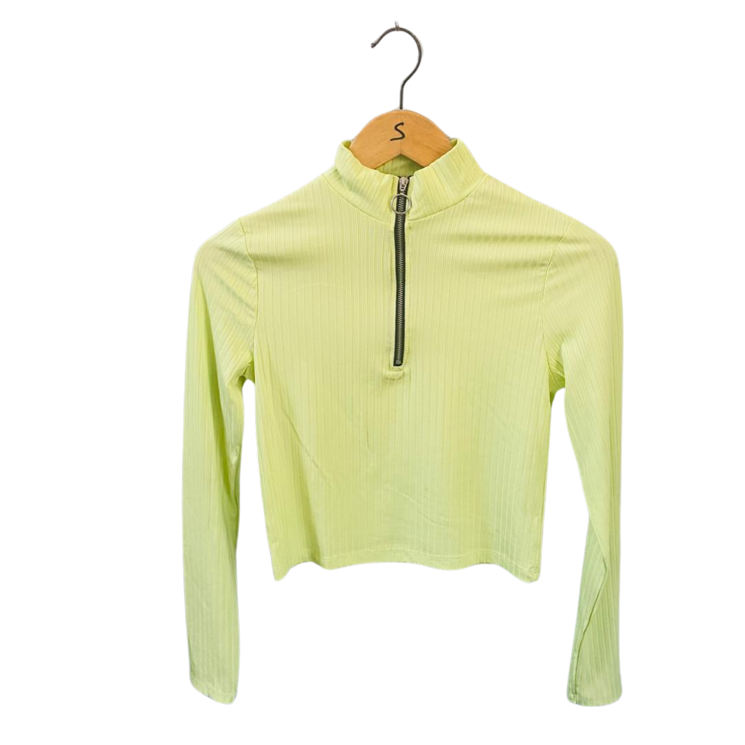 Half-Zip Front Shirt for Women
