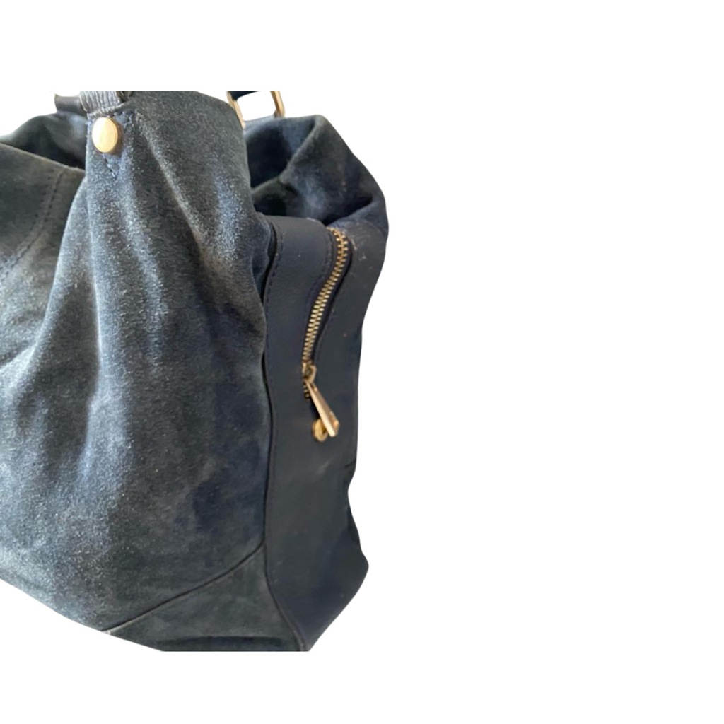 Blue Velvet shoulder handbags for women | HB-KA-008 |