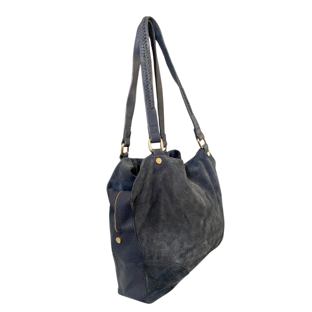 Blue Velvet shoulder handbags for women | HB-KA-008 |