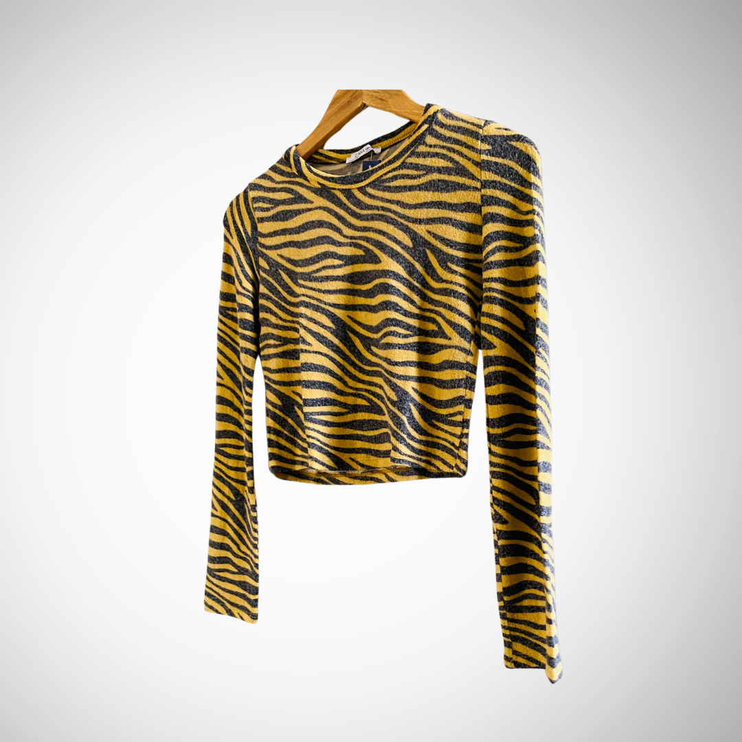 Sexy-Leopard Printed Long Sleeves | Top for Women |