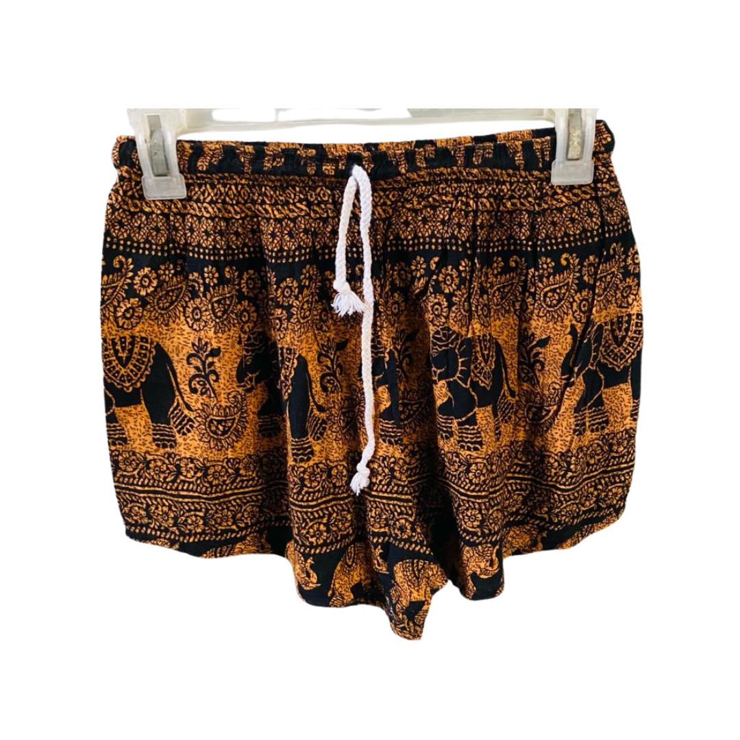 Wide Elephant Printed Skirts |for Women in summer |