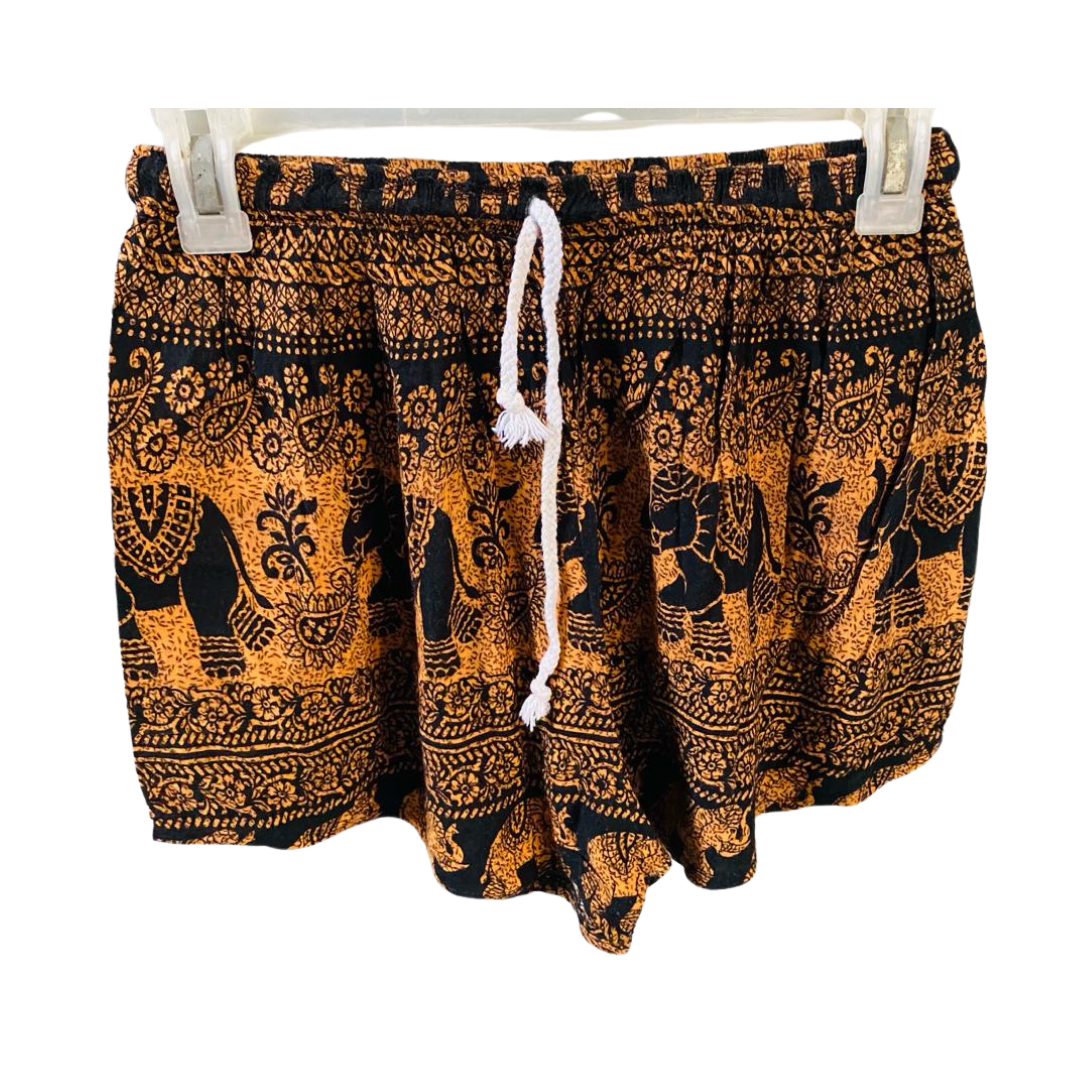 Wide Elephant Printed Skirts |for Women in summer |