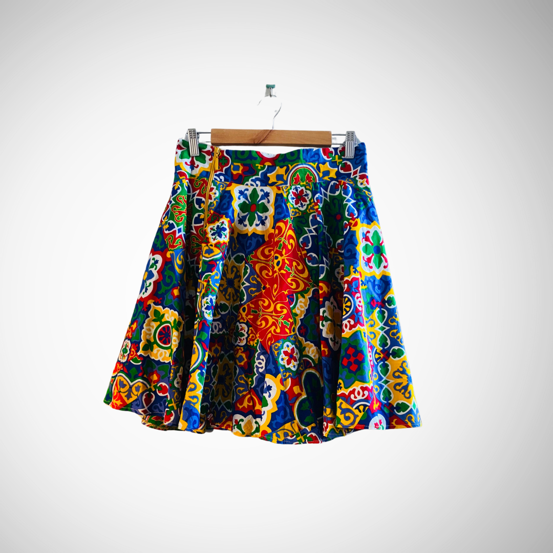 Floral Printed Short Skirt for Women | SK-MC-002 |