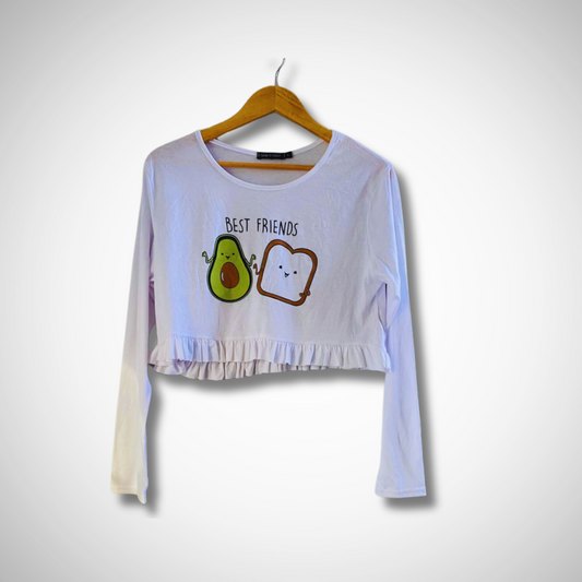 Korean Fashion Shirt "Best Friends" for Women