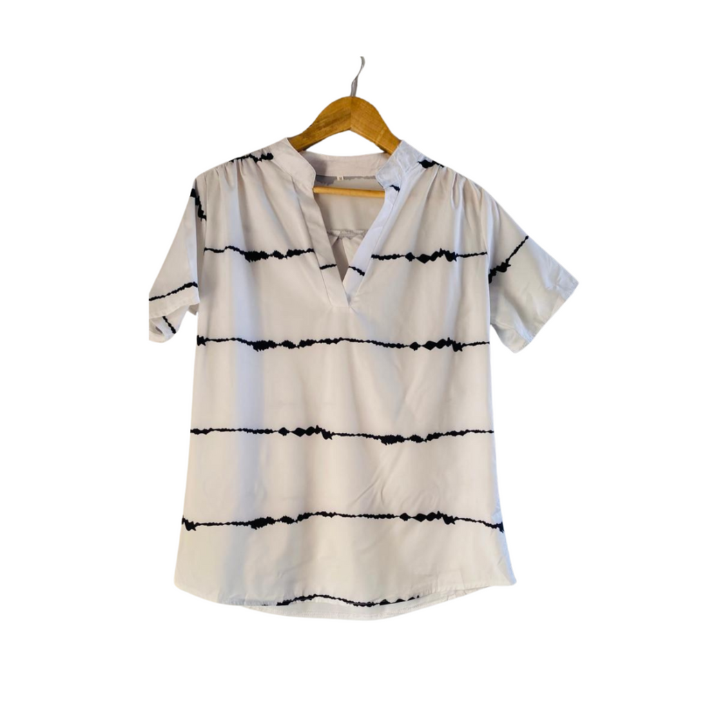 Summer Casual Split V Neckline Dress