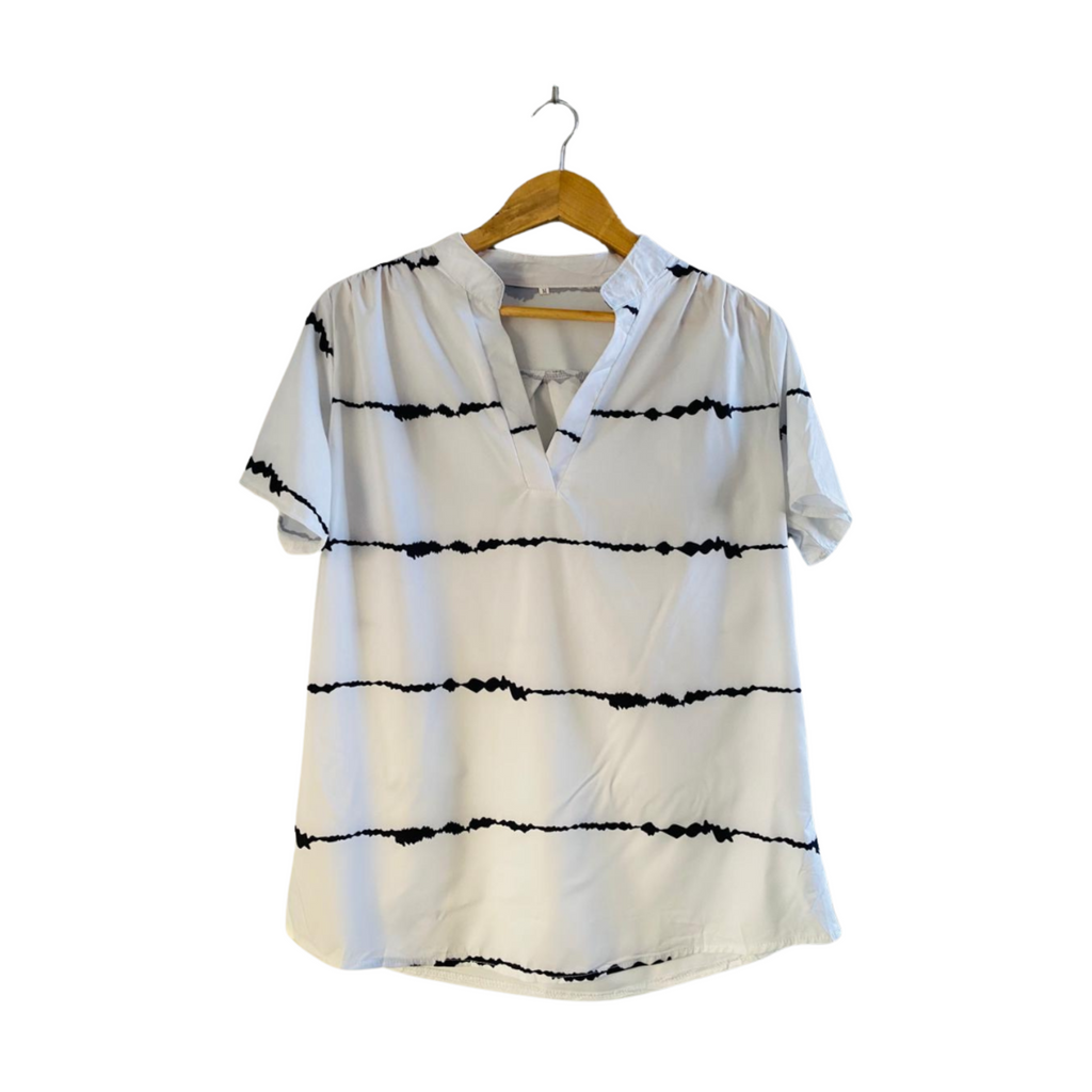 Summer Casual Split V Neckline Dress