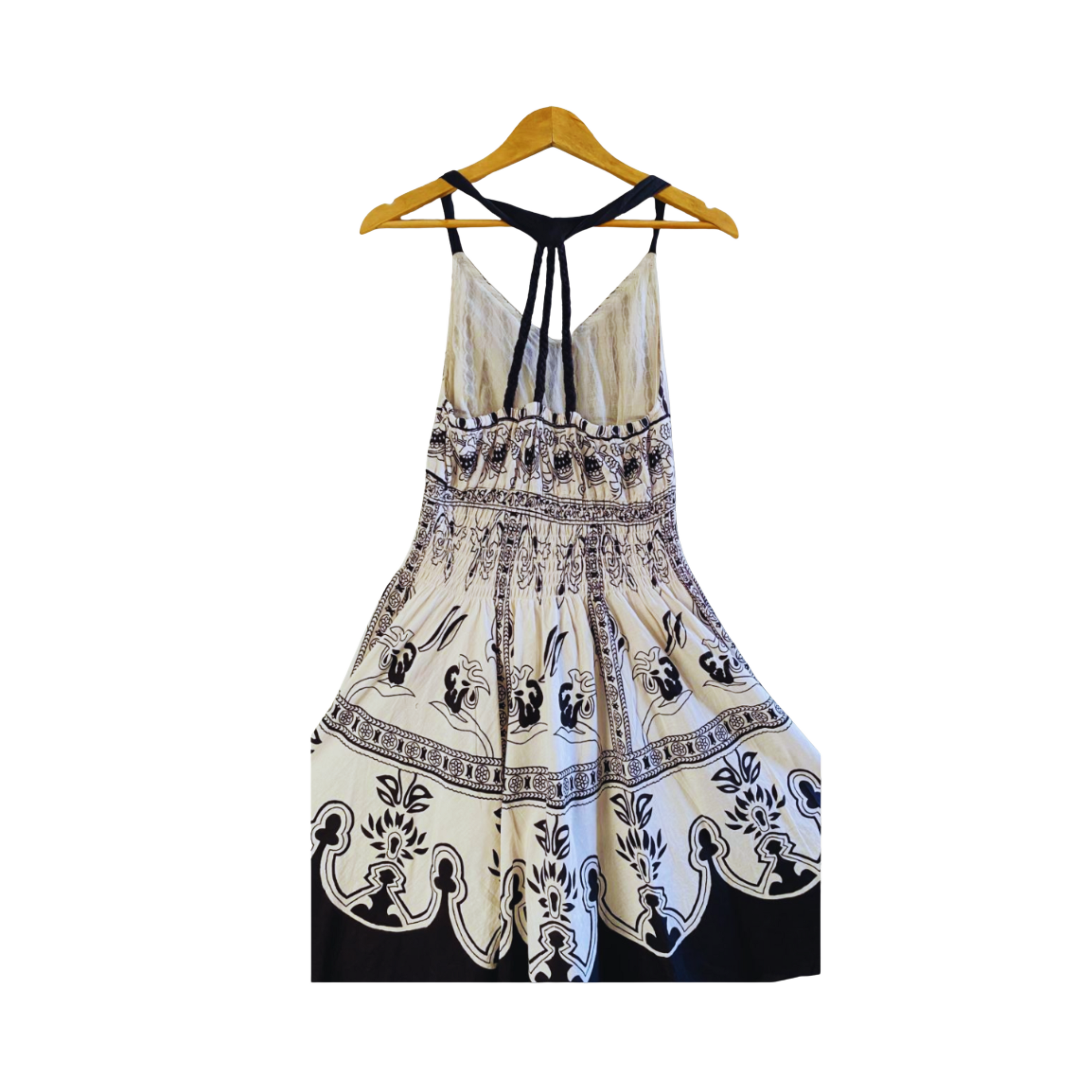 Halter Dress with Tie-Back