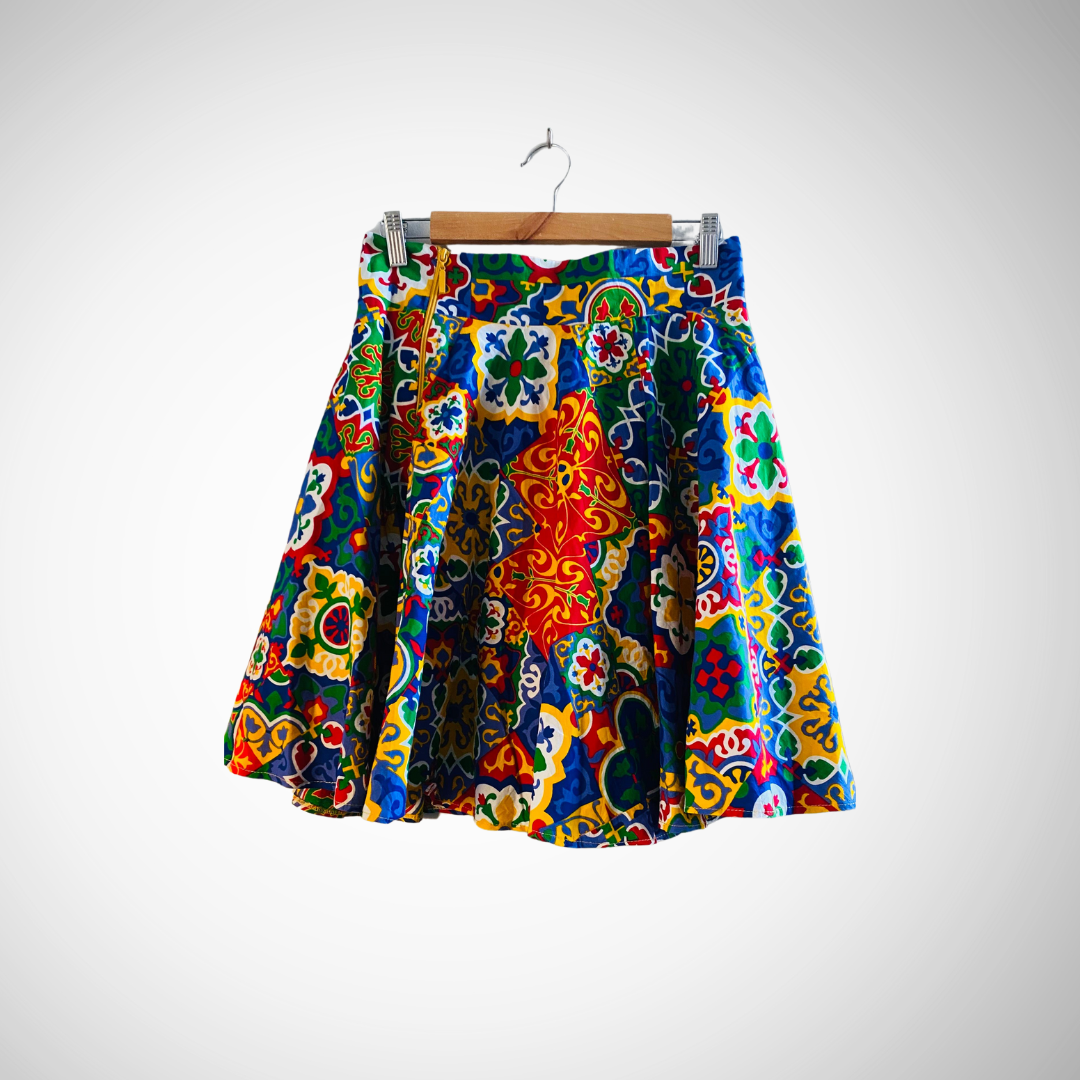 Floral Printed Short Skirt for Women | SK-MC-002 |