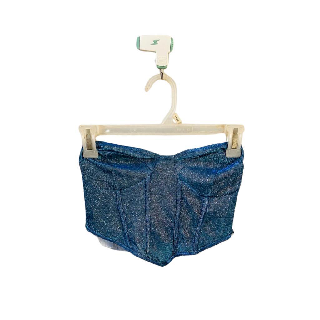 Pretty Little Thing | Vintage Wild Fable Glitter Tube Top | TO-BG-037 |
