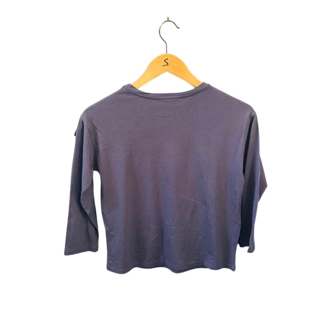 Jersey |Flounce Top Blue for Women|