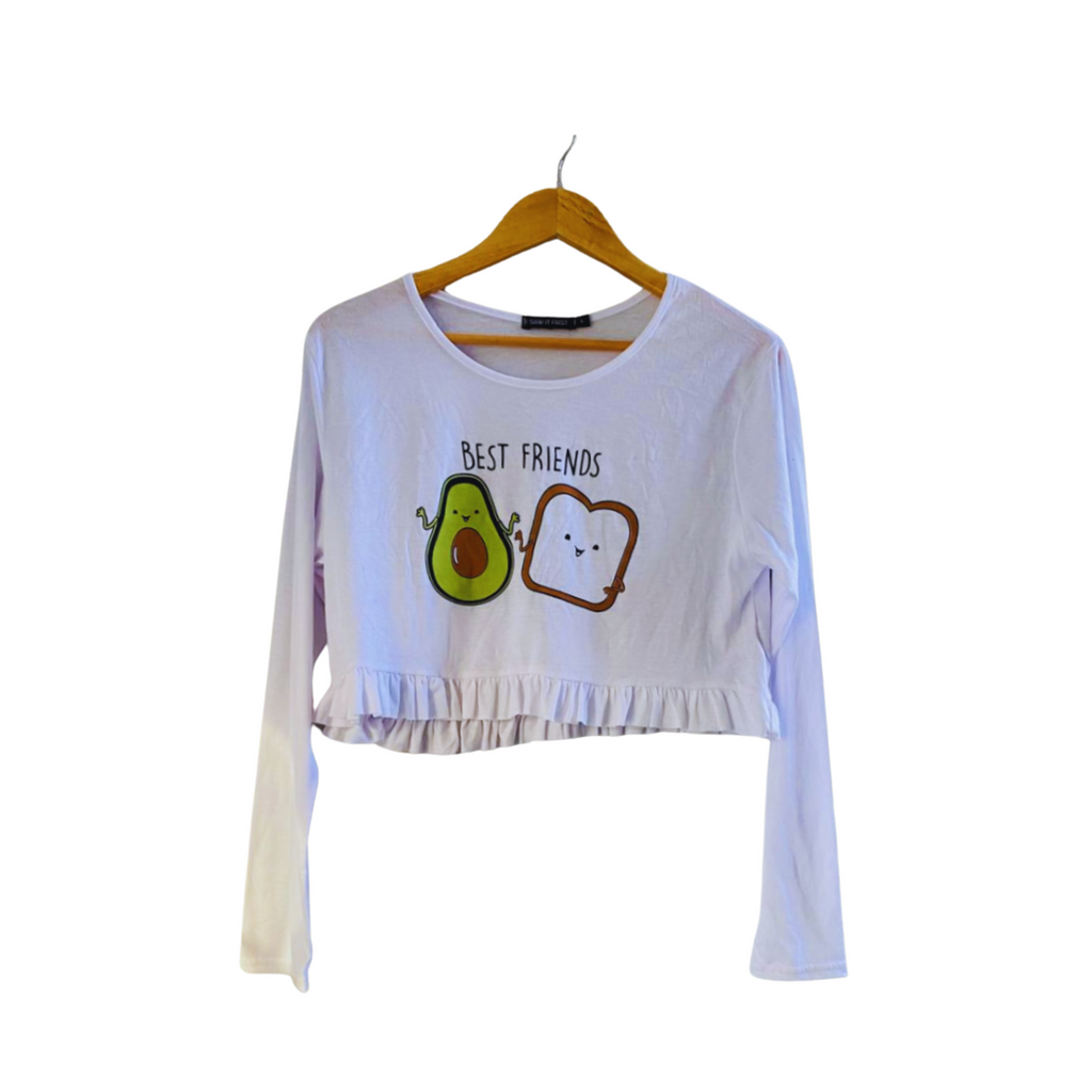 Korean Fashion Shirt "Best Friends" for Women