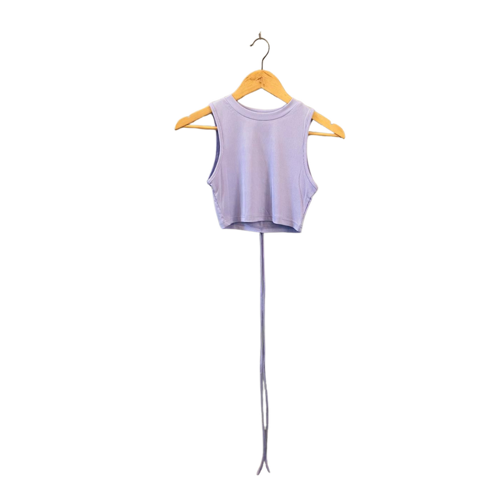 Purple |Tank Top with Laces for Women|