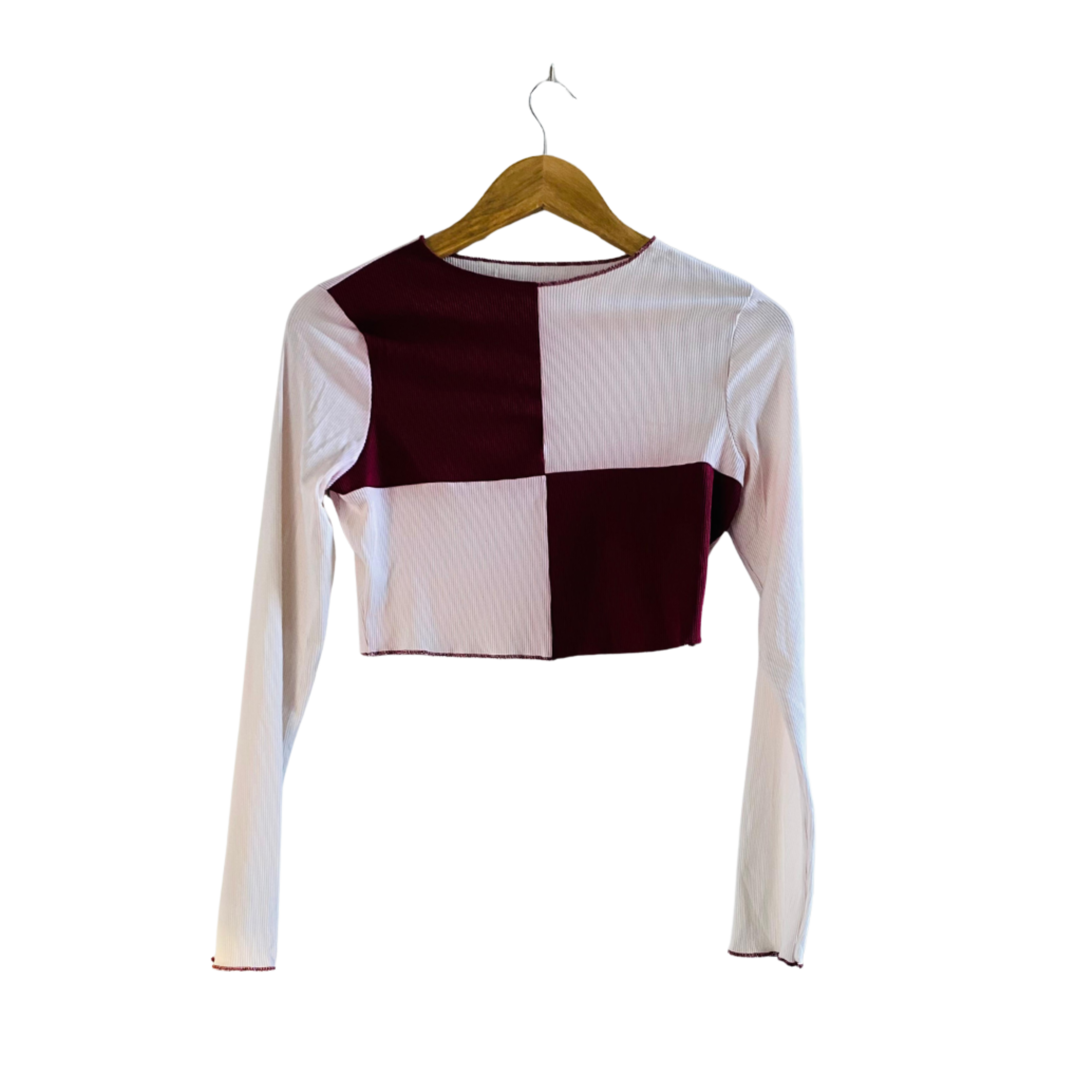 Full Sleeves Checker Tops for Women