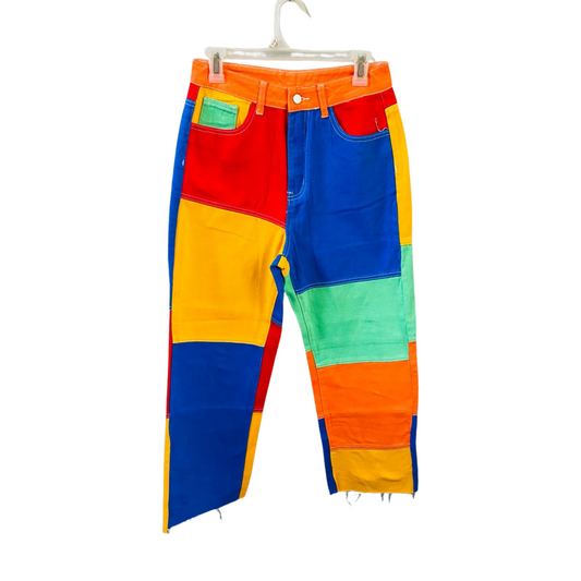 SHEIN | Block Colorful Jeans for Women |