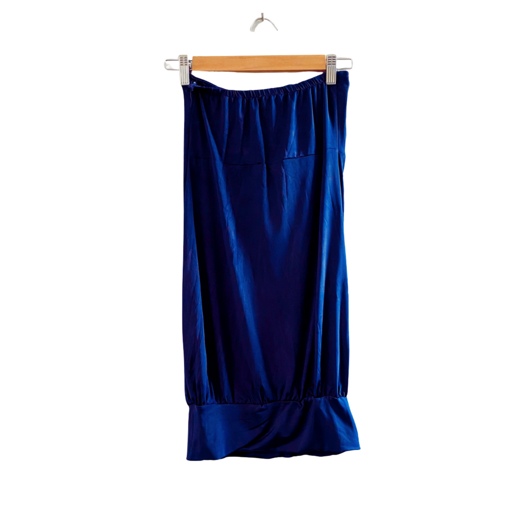 Blue Pencil Skirt for Women