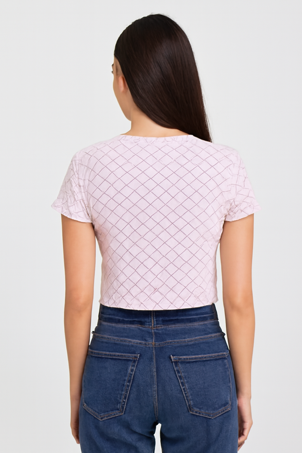 On-top Micro Crop Tee