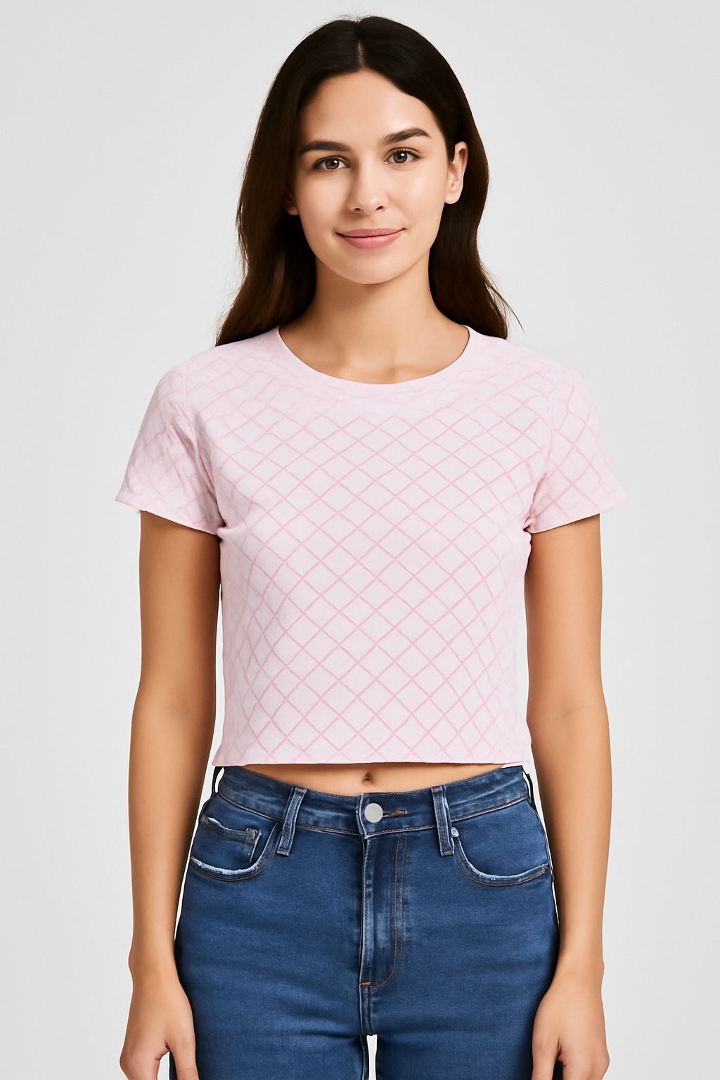 On-top Micro Crop Tee